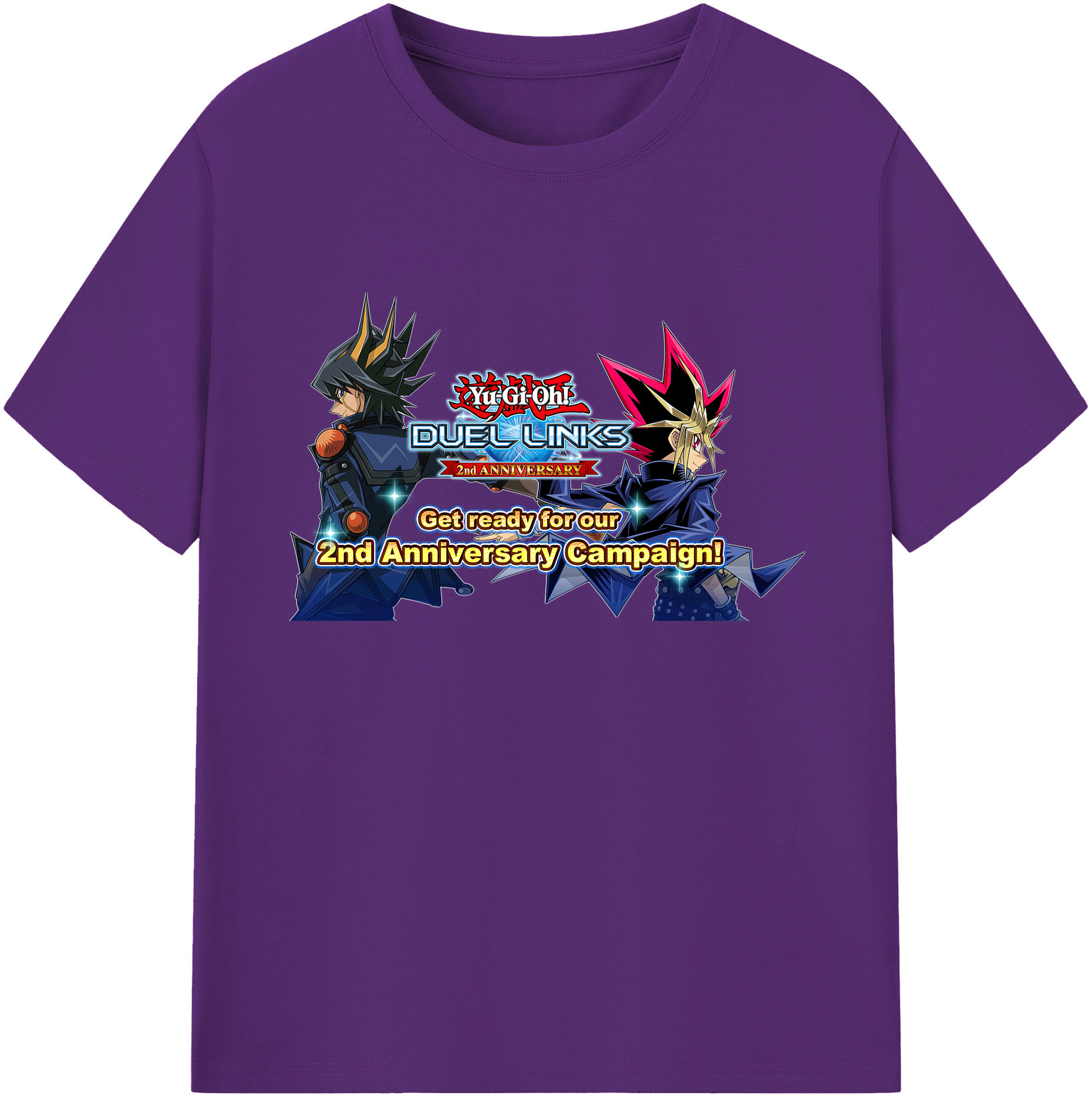（画像用） 遊☆戯☆王 Yu-Gi-Oh! 綿100％ メンズ半袖Tシャツ｜肌触りやわらか＆通気性