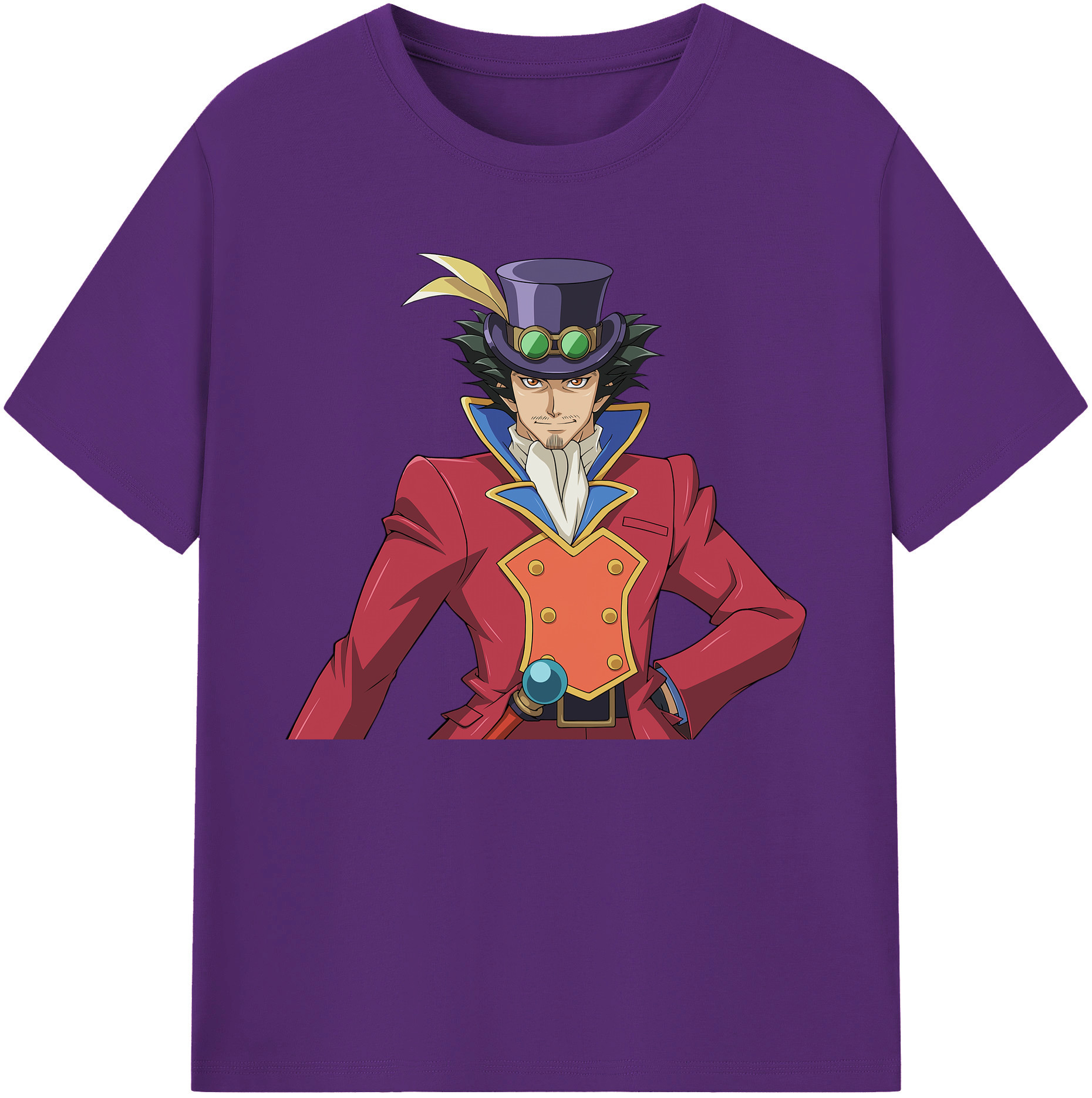 （画像用） 遊☆戯☆王 Yu-Gi-Oh! 綿100％ メンズ半袖Tシャツ｜肌触りやわらか＆通気性