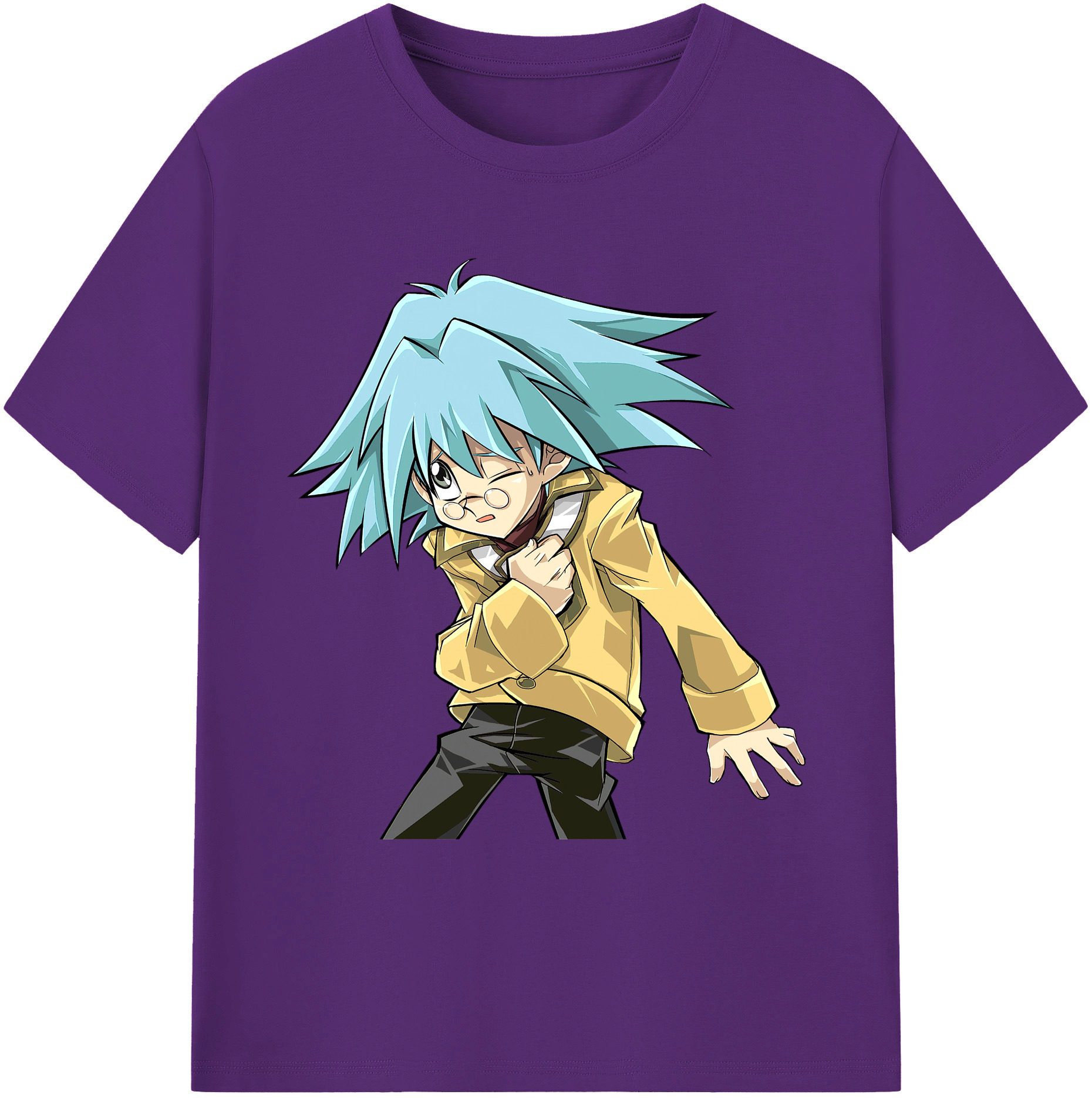 （画像用） 遊☆戯☆王 Yu-Gi-Oh! 綿100％ メンズ半袖Tシャツ｜肌触りやわらか＆通気性