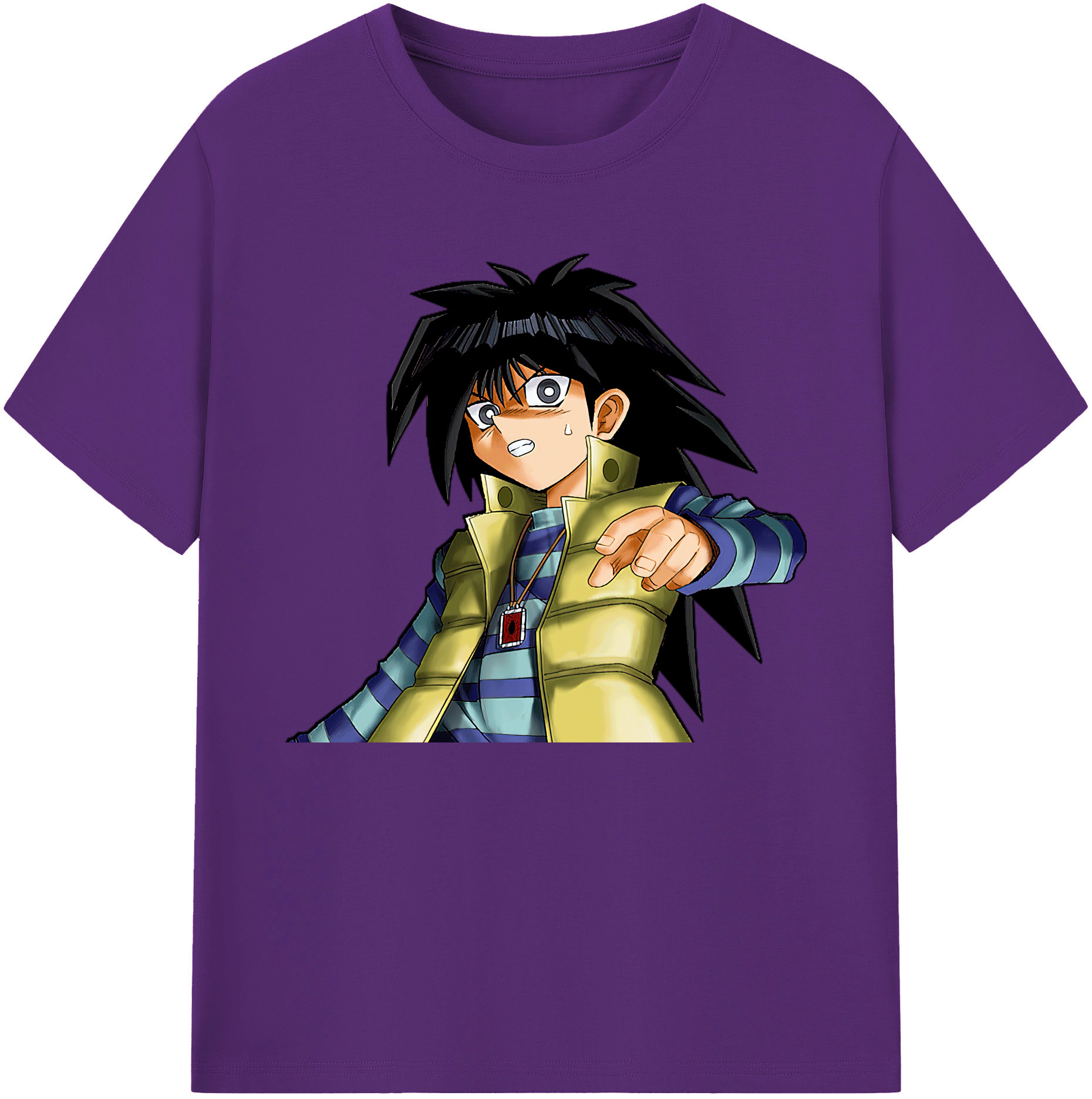 （画像用） 遊☆戯☆王 Yu-Gi-Oh! 綿100％ メンズ半袖Tシャツ｜肌触りやわらか＆通気性