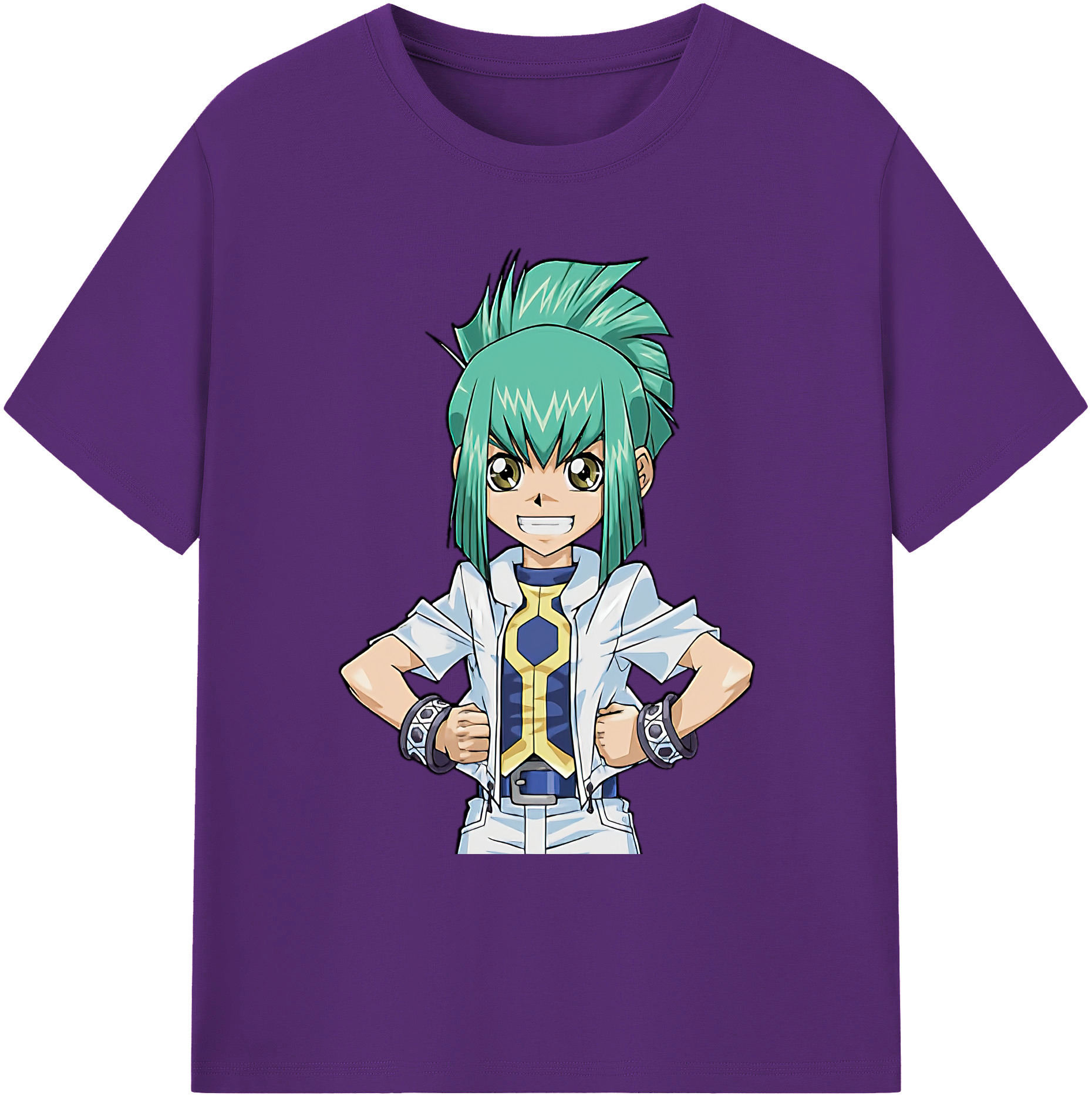 （画像用） 遊☆戯☆王 Yu-Gi-Oh! 綿100％ メンズ半袖Tシャツ｜肌触りやわらか＆通気性