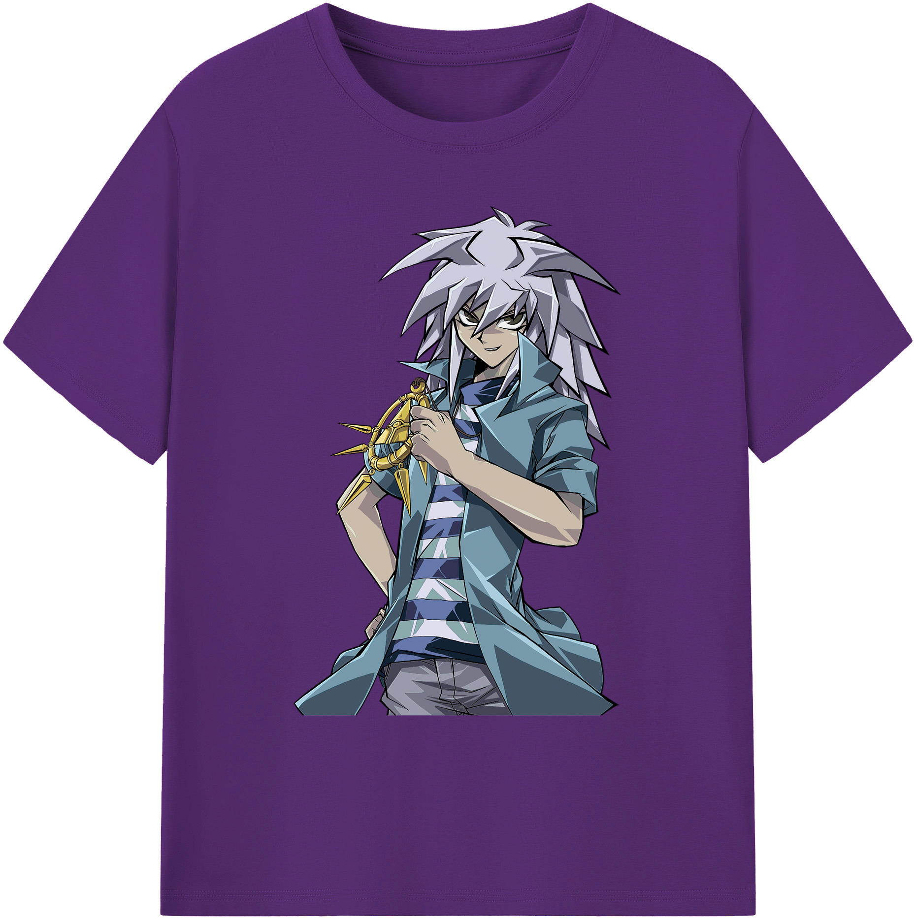 （画像用） 遊☆戯☆王 Yu-Gi-Oh! 綿100％ メンズ半袖Tシャツ｜肌触りやわらか＆通気性
