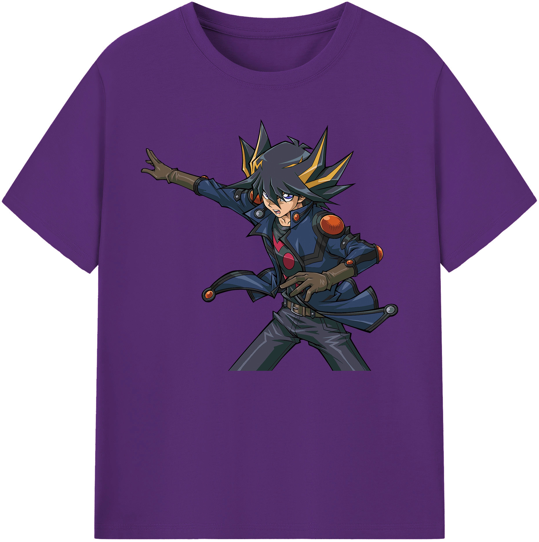 （画像用） 遊☆戯☆王 Yu-Gi-Oh! 綿100％ メンズ半袖Tシャツ｜肌触りやわらか＆通気性