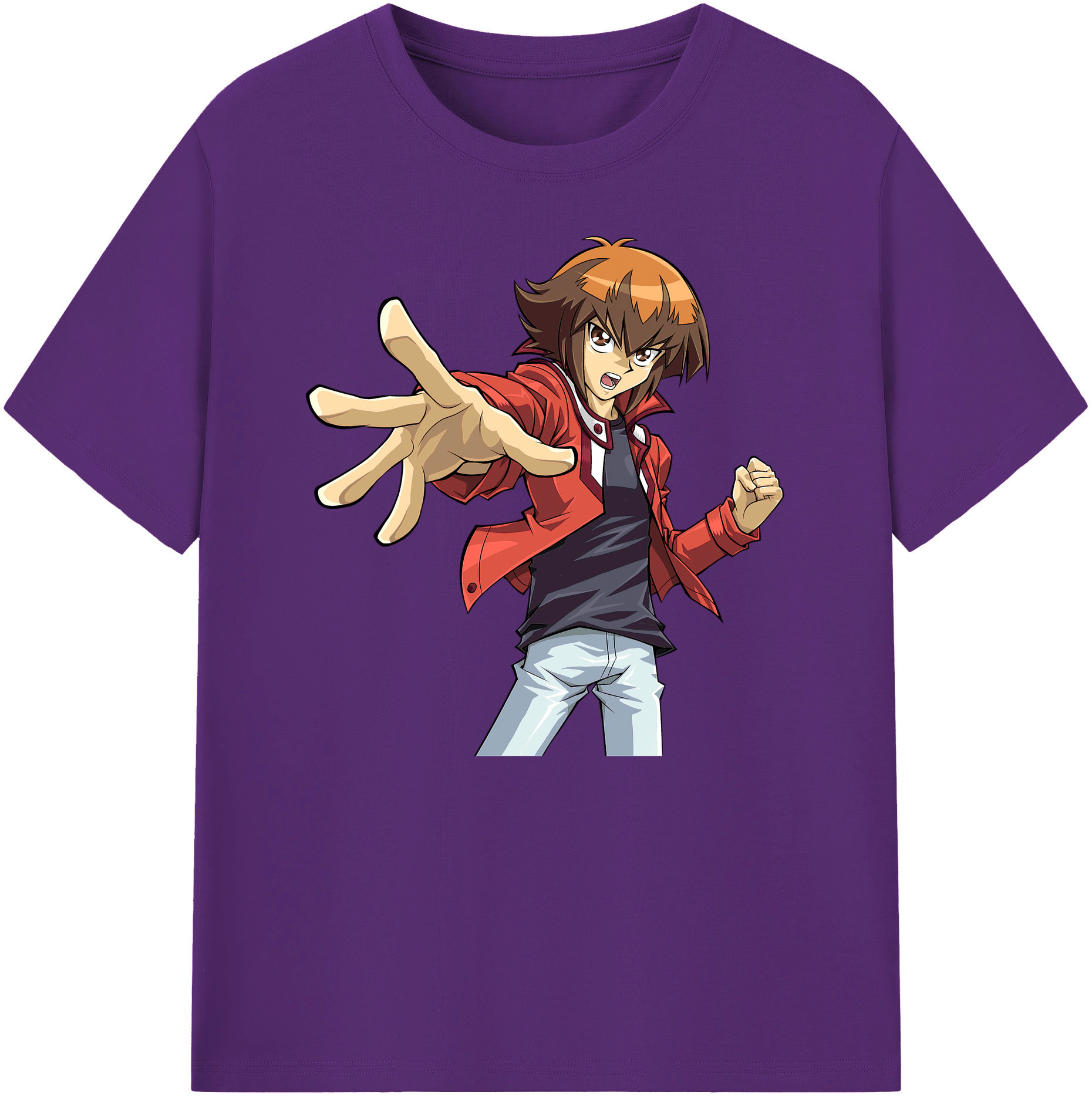 （画像用） 遊☆戯☆王 Yu-Gi-Oh! 綿100％ メンズ半袖Tシャツ｜肌触りやわらか＆通気性