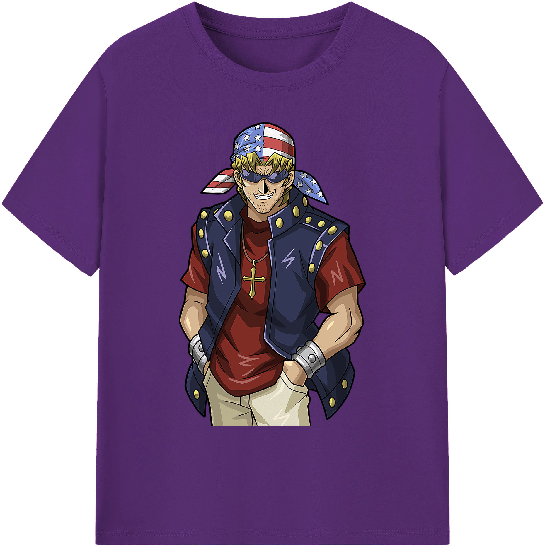 （画像用） 遊☆戯☆王 Yu-Gi-Oh! 綿100％ メンズ半袖Tシャツ｜肌触りやわらか＆通気性