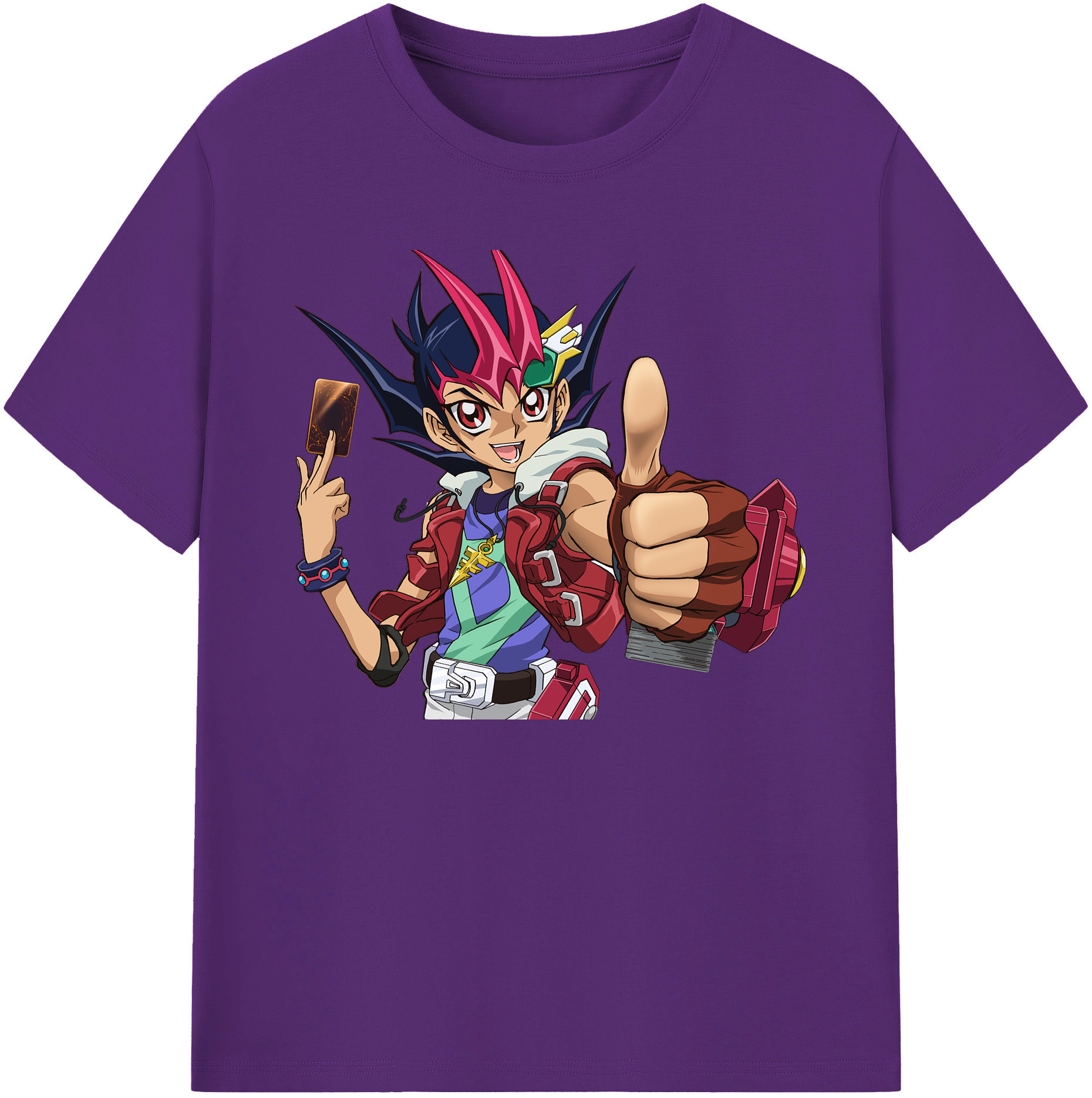 （画像用） 遊☆戯☆王 Yu-Gi-Oh! 綿100％ メンズ半袖Tシャツ｜肌触りやわらか＆通気性