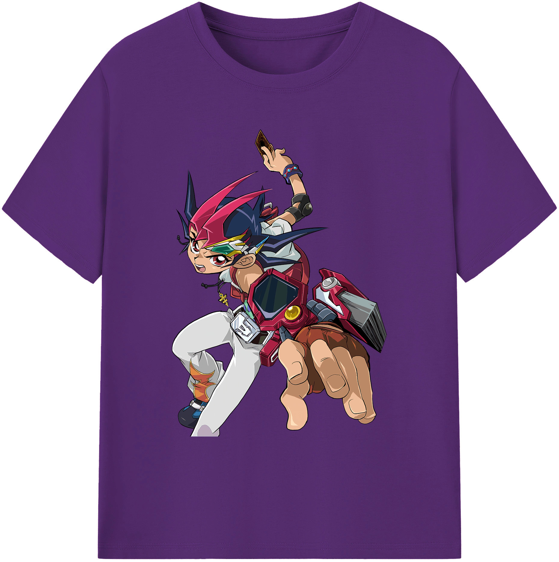 （画像用） 遊☆戯☆王 Yu-Gi-Oh! 綿100％ メンズ半袖Tシャツ｜肌触りやわらか＆通気性