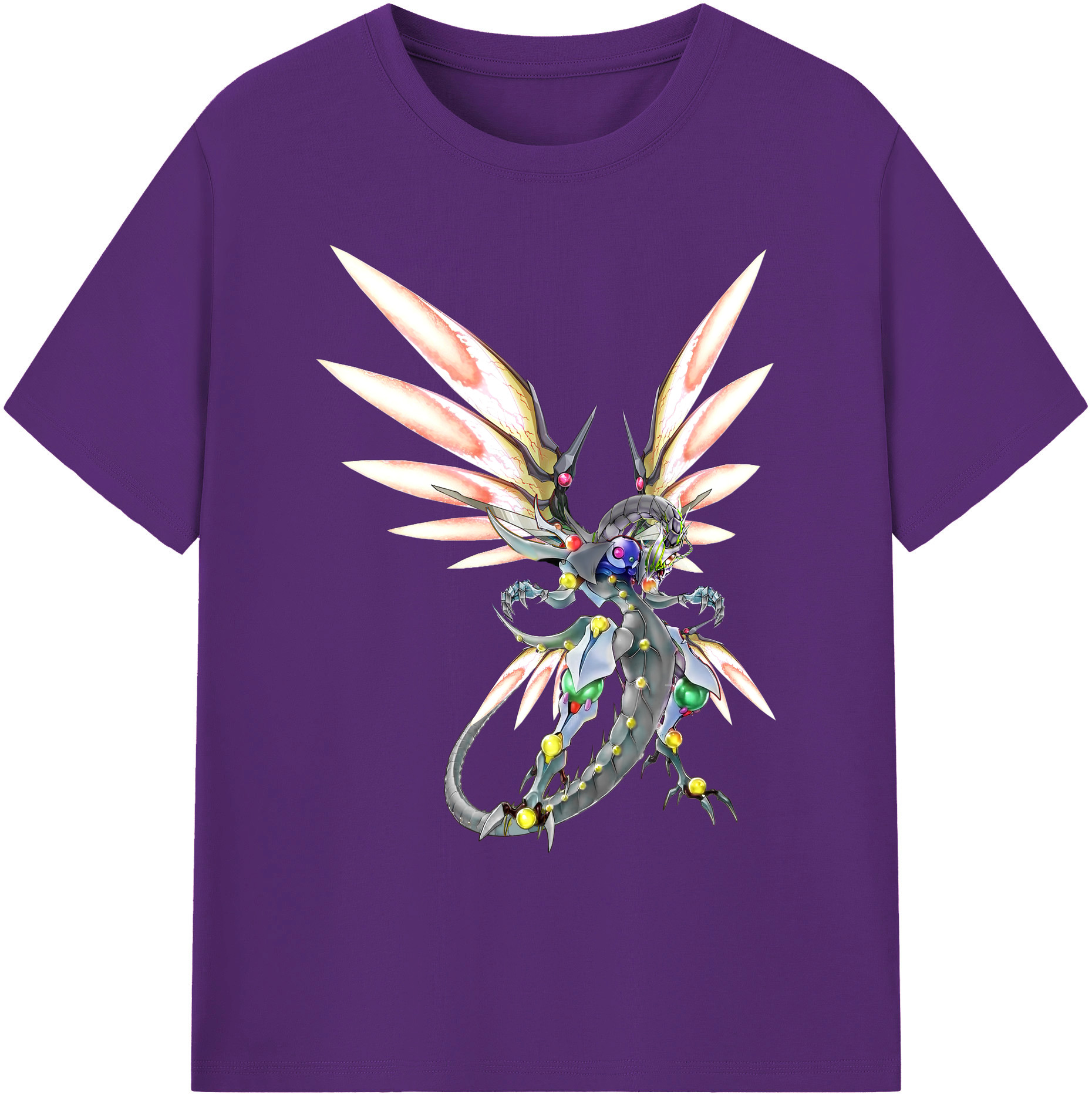 （画像用） 遊☆戯☆王 Yu-Gi-Oh! 綿100％ メンズ半袖Tシャツ｜肌触りやわらか＆通気性