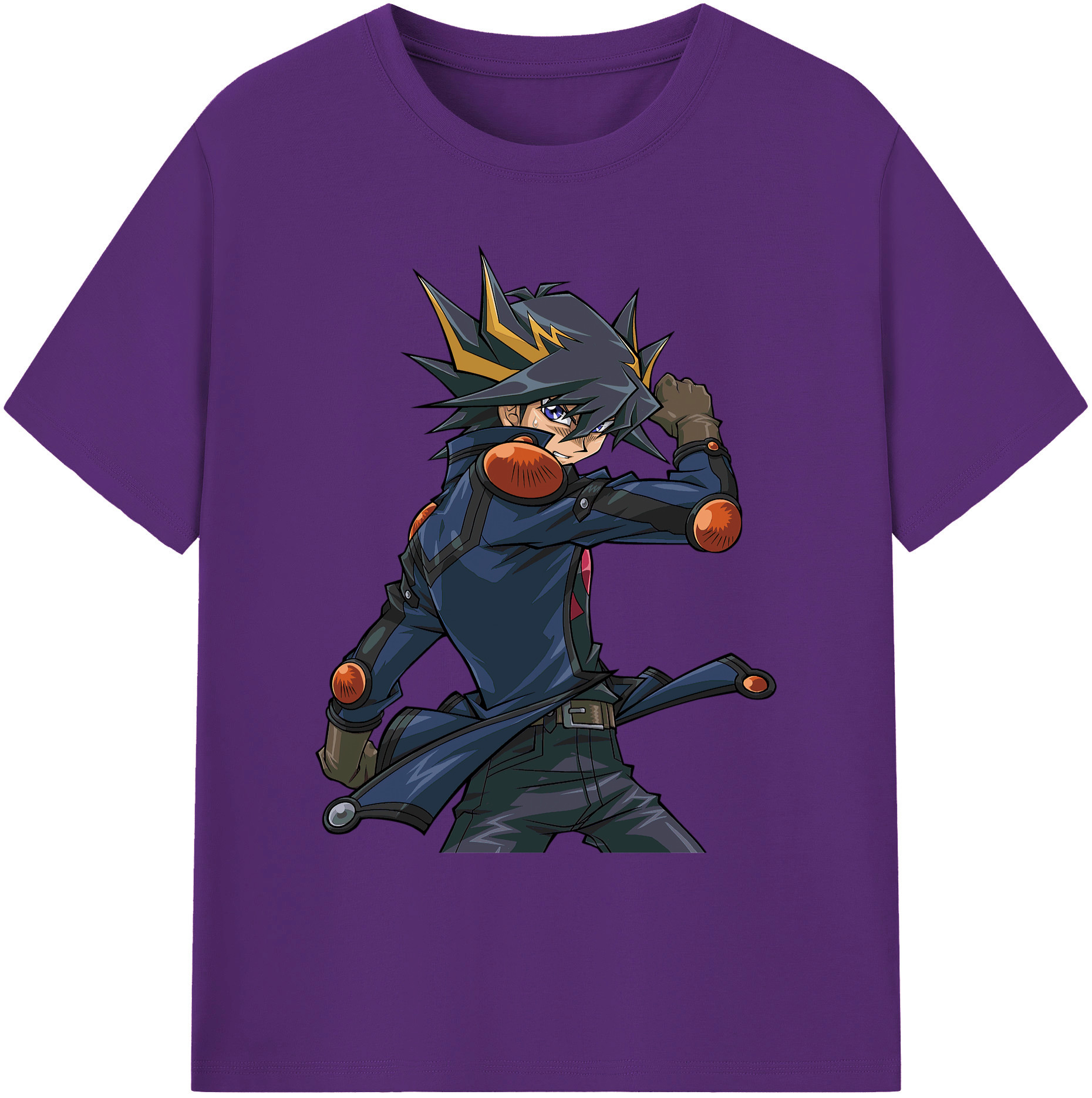 （画像用） 遊☆戯☆王 Yu-Gi-Oh! 綿100％ メンズ半袖Tシャツ｜肌触りやわらか＆通気性