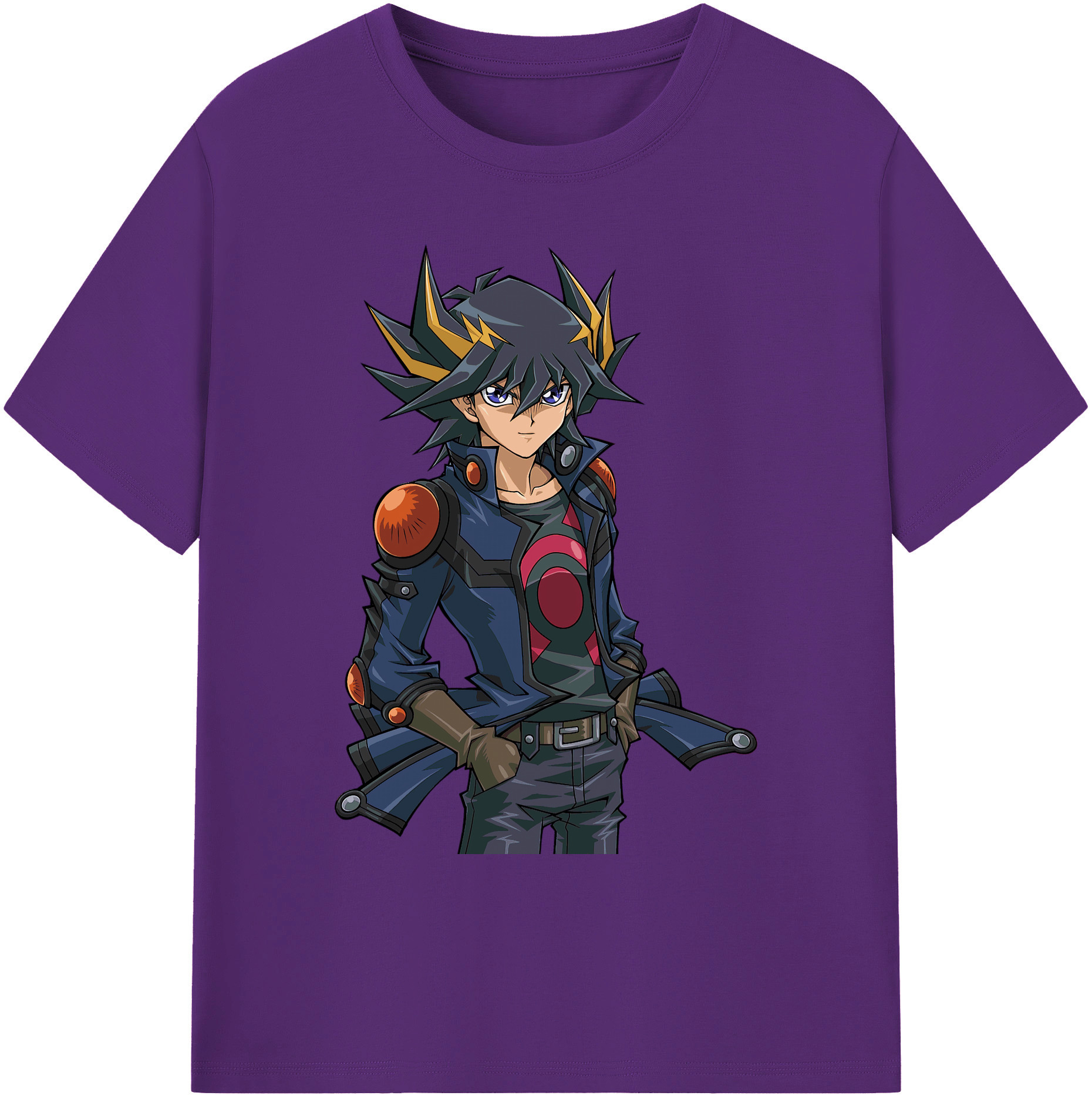 （画像用） 遊☆戯☆王 Yu-Gi-Oh! 綿100％ メンズ半袖Tシャツ｜肌触りやわらか＆通気性