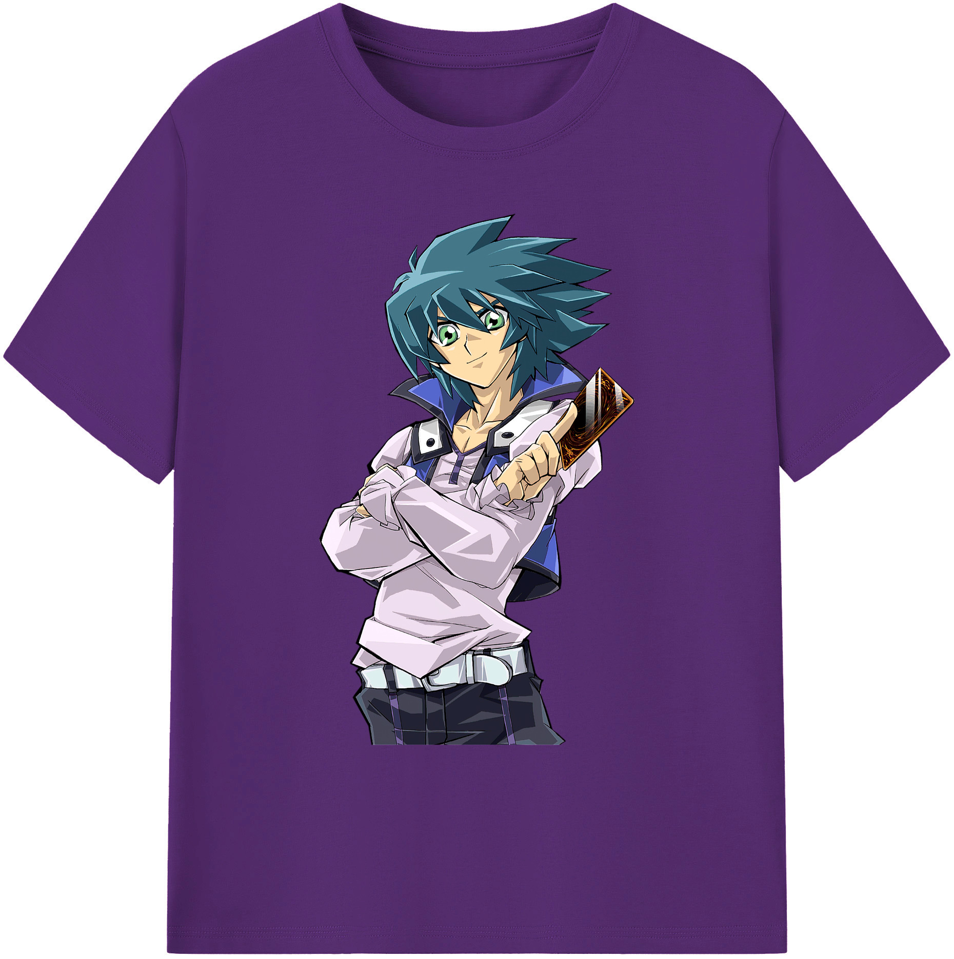 （画像用） 遊☆戯☆王 Yu-Gi-Oh! 綿100％ メンズ半袖Tシャツ｜肌触りやわらか＆通気性