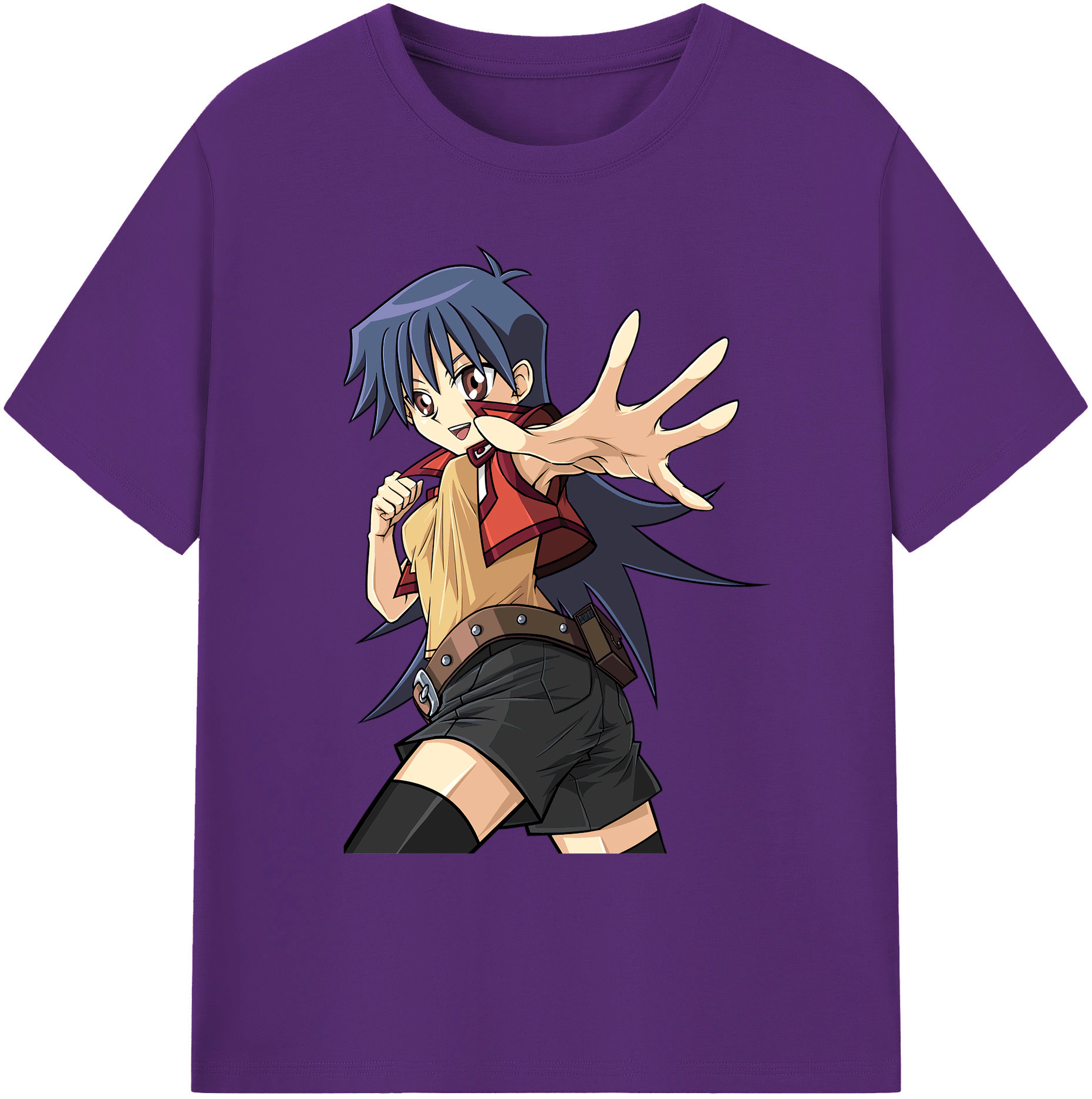 （画像用） 遊☆戯☆王 Yu-Gi-Oh! 綿100％ メンズ半袖Tシャツ｜肌触りやわらか＆通気性