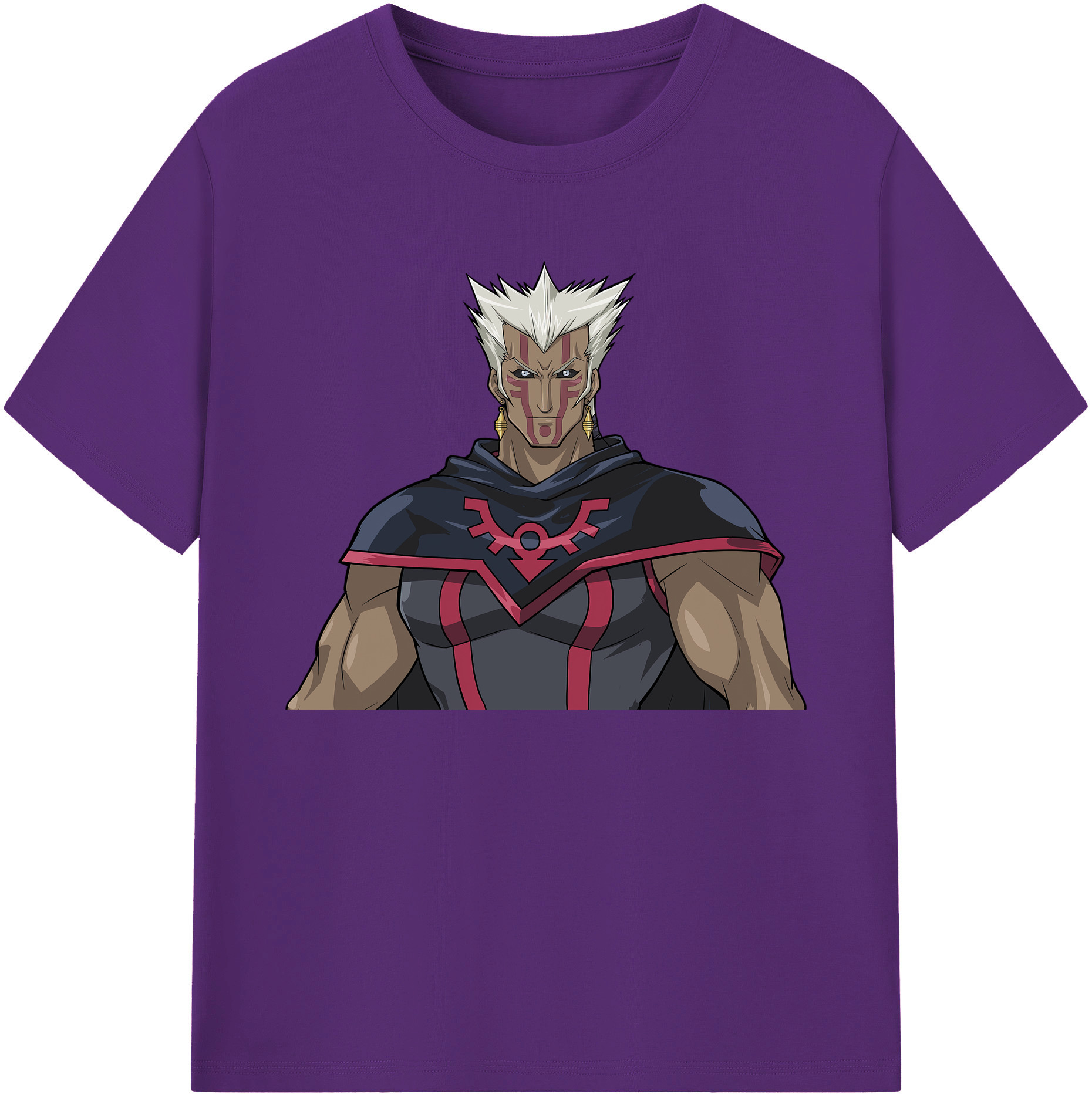 （画像用） 遊☆戯☆王 Yu-Gi-Oh! 綿100％ メンズ半袖Tシャツ｜肌触りやわらか＆通気性