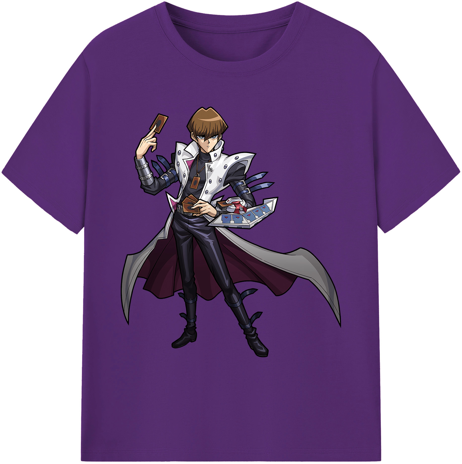 （画像用） 遊☆戯☆王 Yu-Gi-Oh! 綿100％ メンズ半袖Tシャツ｜肌触りやわらか＆通気性