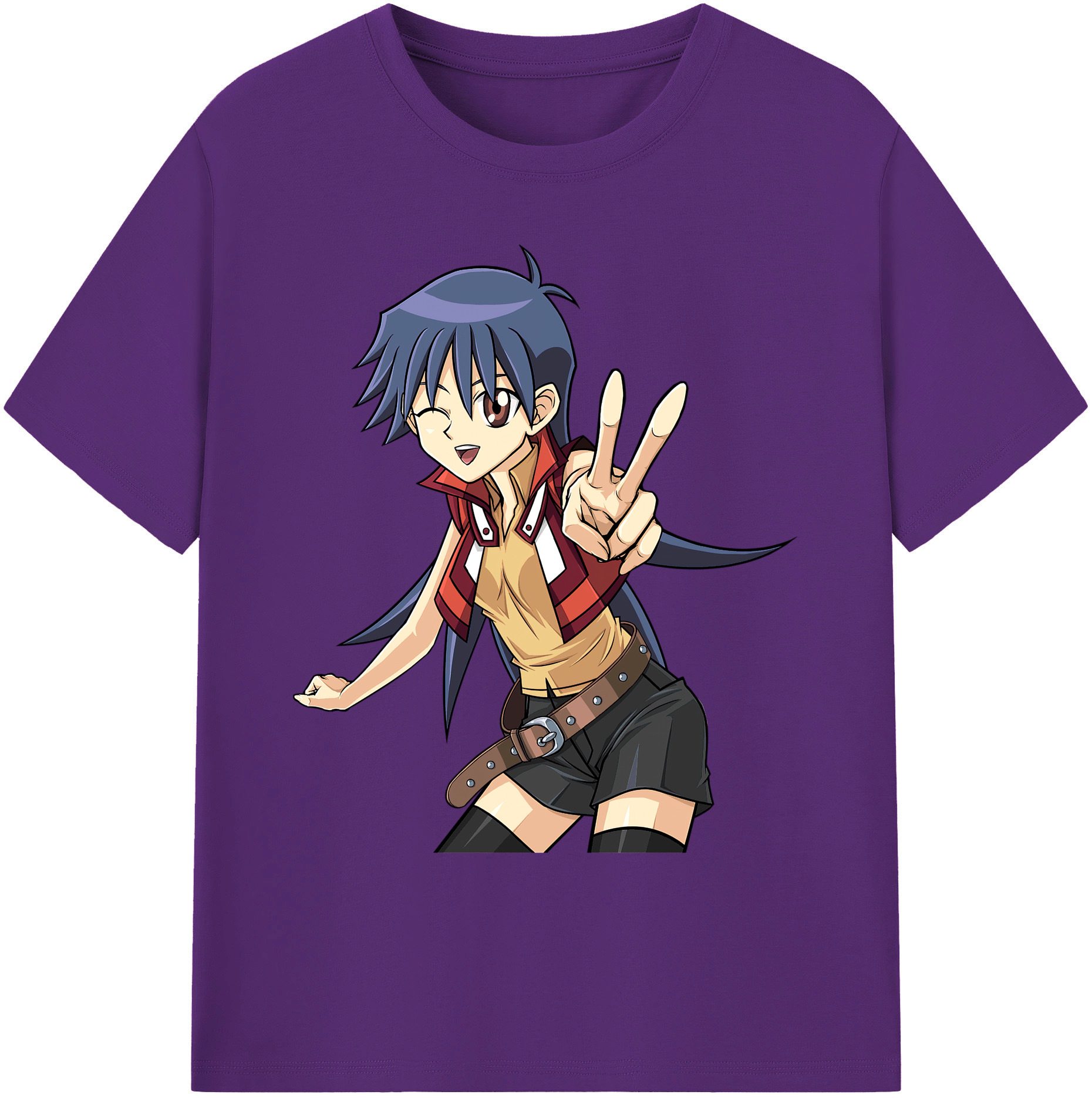 （画像用） 遊☆戯☆王 Yu-Gi-Oh! 綿100％ メンズ半袖Tシャツ｜肌触りやわらか＆通気性