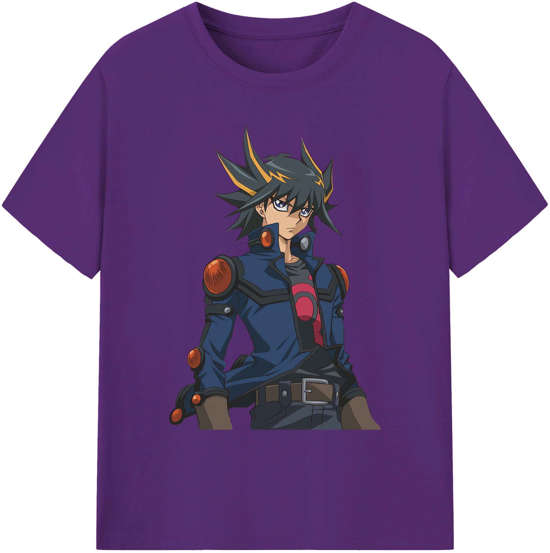 遊☆戯☆王 Yu-Gi-Oh! 綿100％ メンズ半袖Tシャツ｜肌触りやわらか＆通気性
