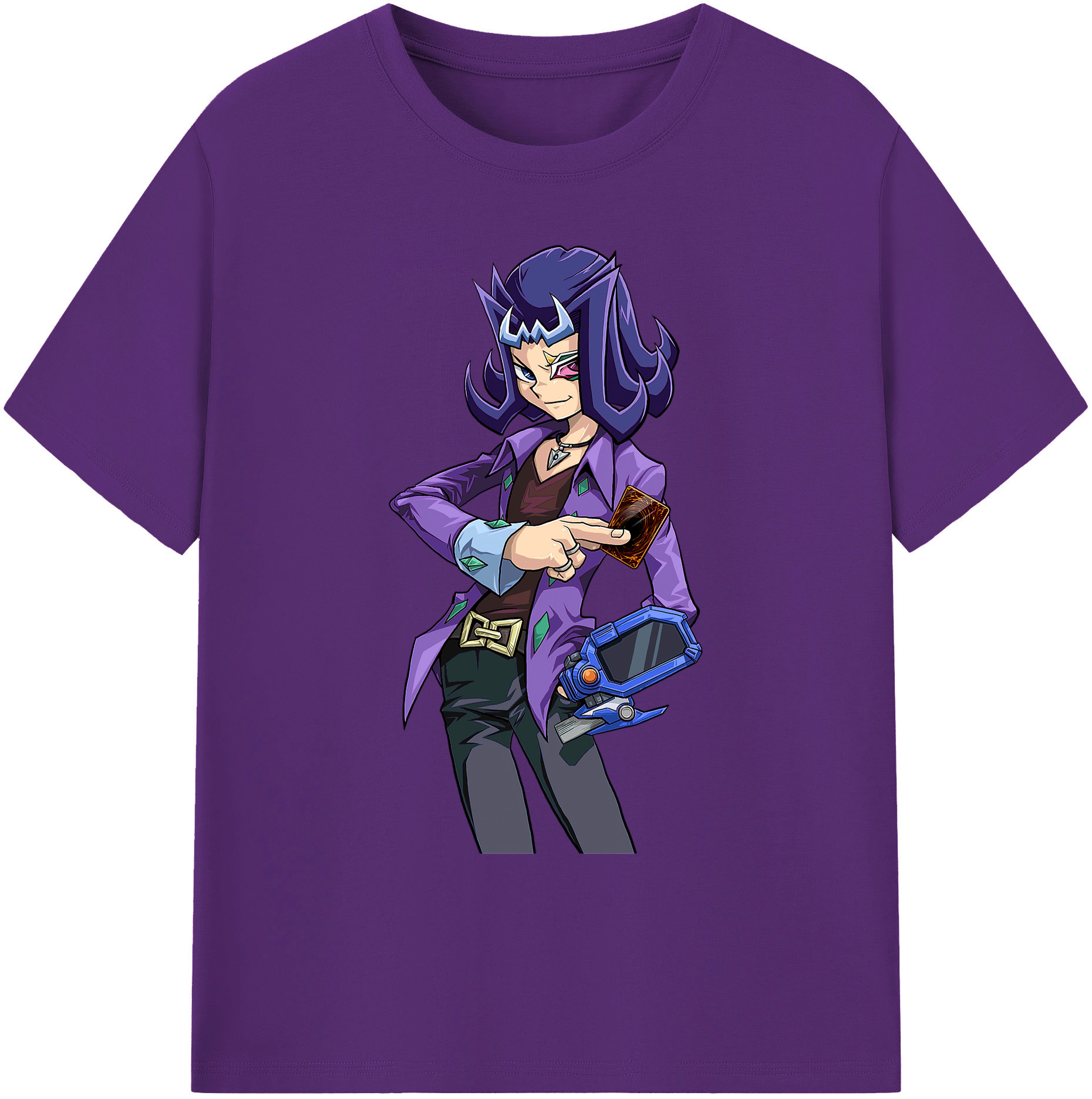 遊☆戯☆王 Yu-Gi-Oh! 綿100％ メンズ半袖Tシャツ｜肌触りやわらか＆通気性