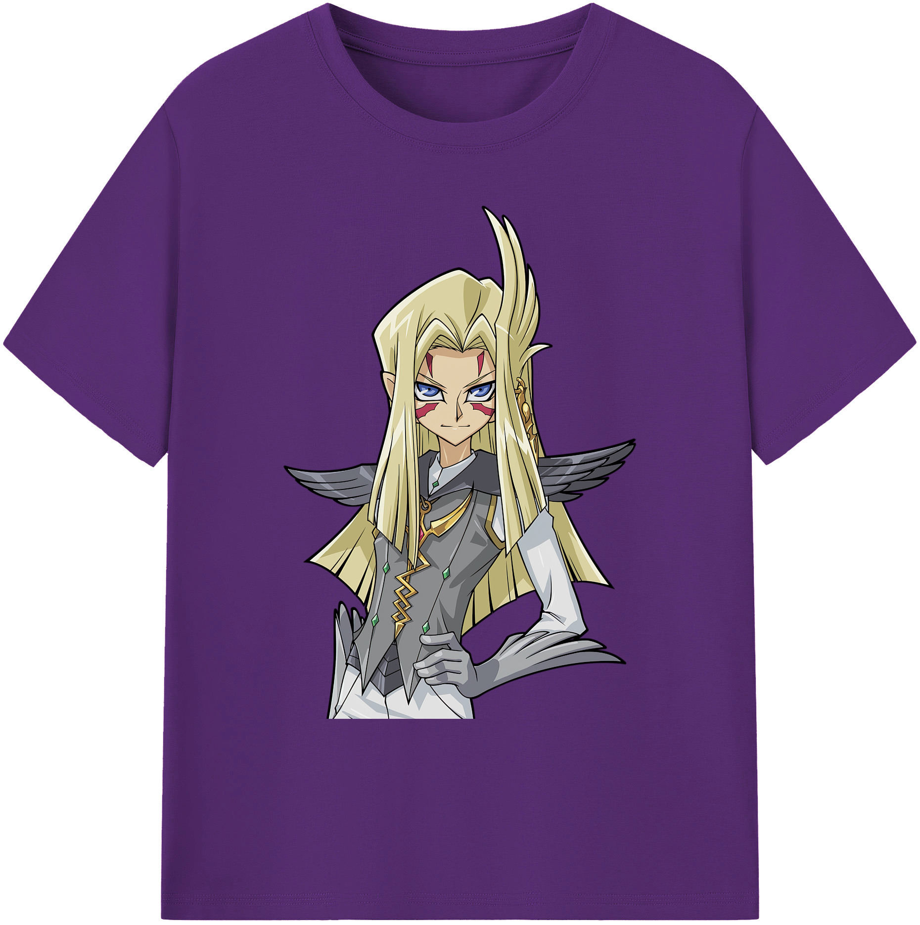 遊☆戯☆王 Yu-Gi-Oh! 綿100％ メンズ半袖Tシャツ｜肌触りやわらか＆通気性