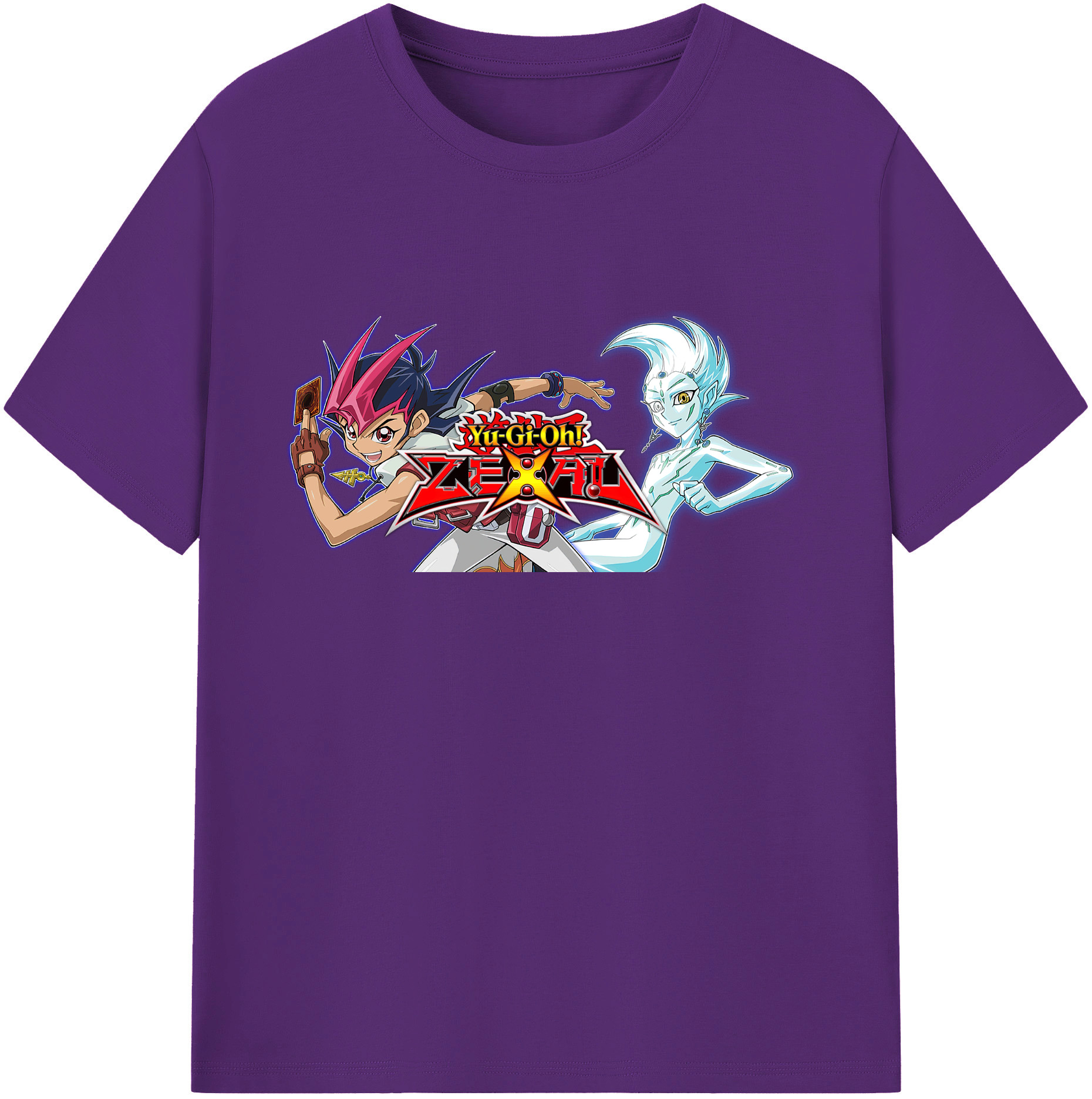遊☆戯☆王 Yu-Gi-Oh! 綿100％ メンズ半袖Tシャツ｜肌触りやわらか＆通気性