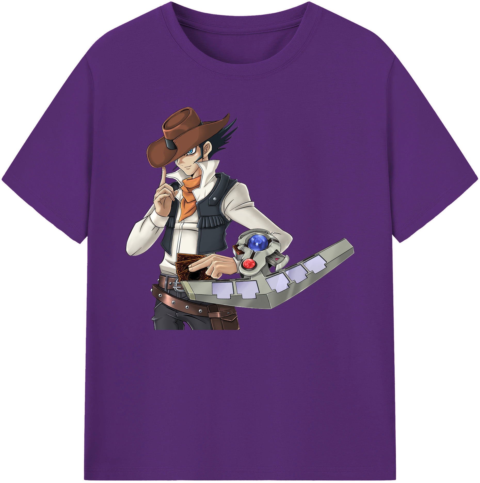 遊☆戯☆王 Yu-Gi-Oh! 綿100％ メンズ半袖Tシャツ｜肌触りやわらか＆通気性