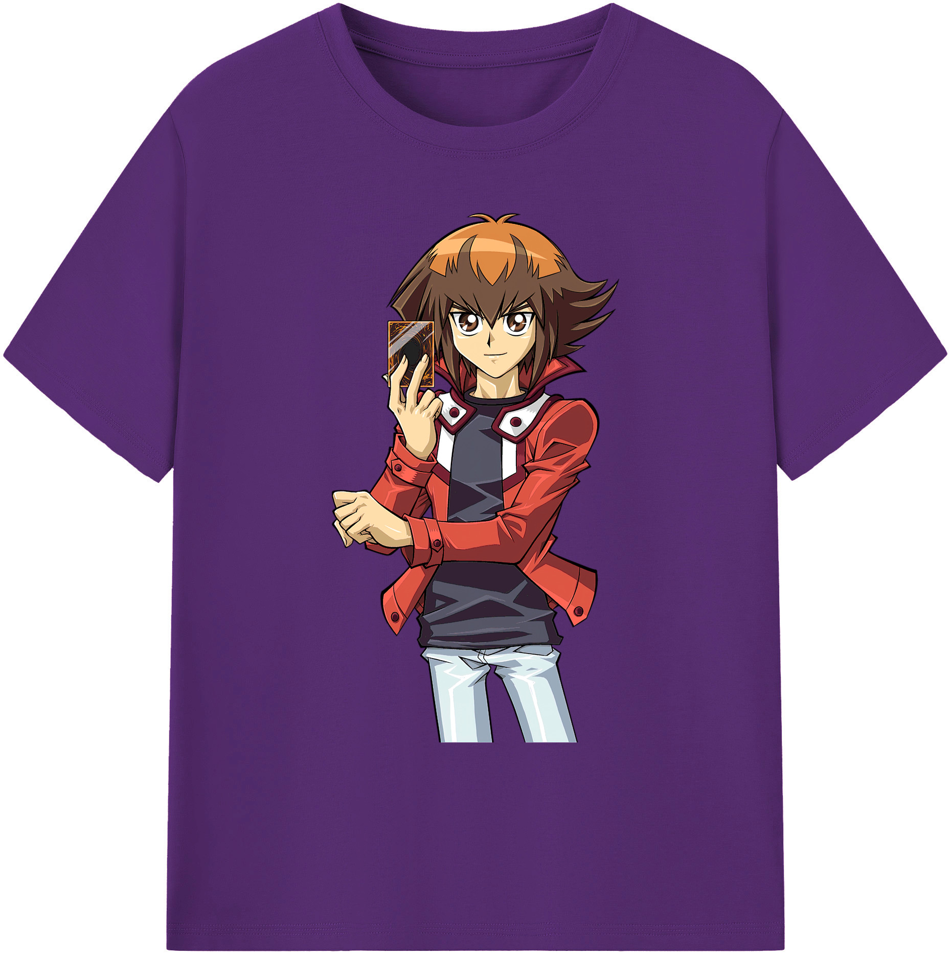 遊☆戯☆王 Yu-Gi-Oh! 綿100％ メンズ半袖Tシャツ｜肌触りやわらか＆通気性