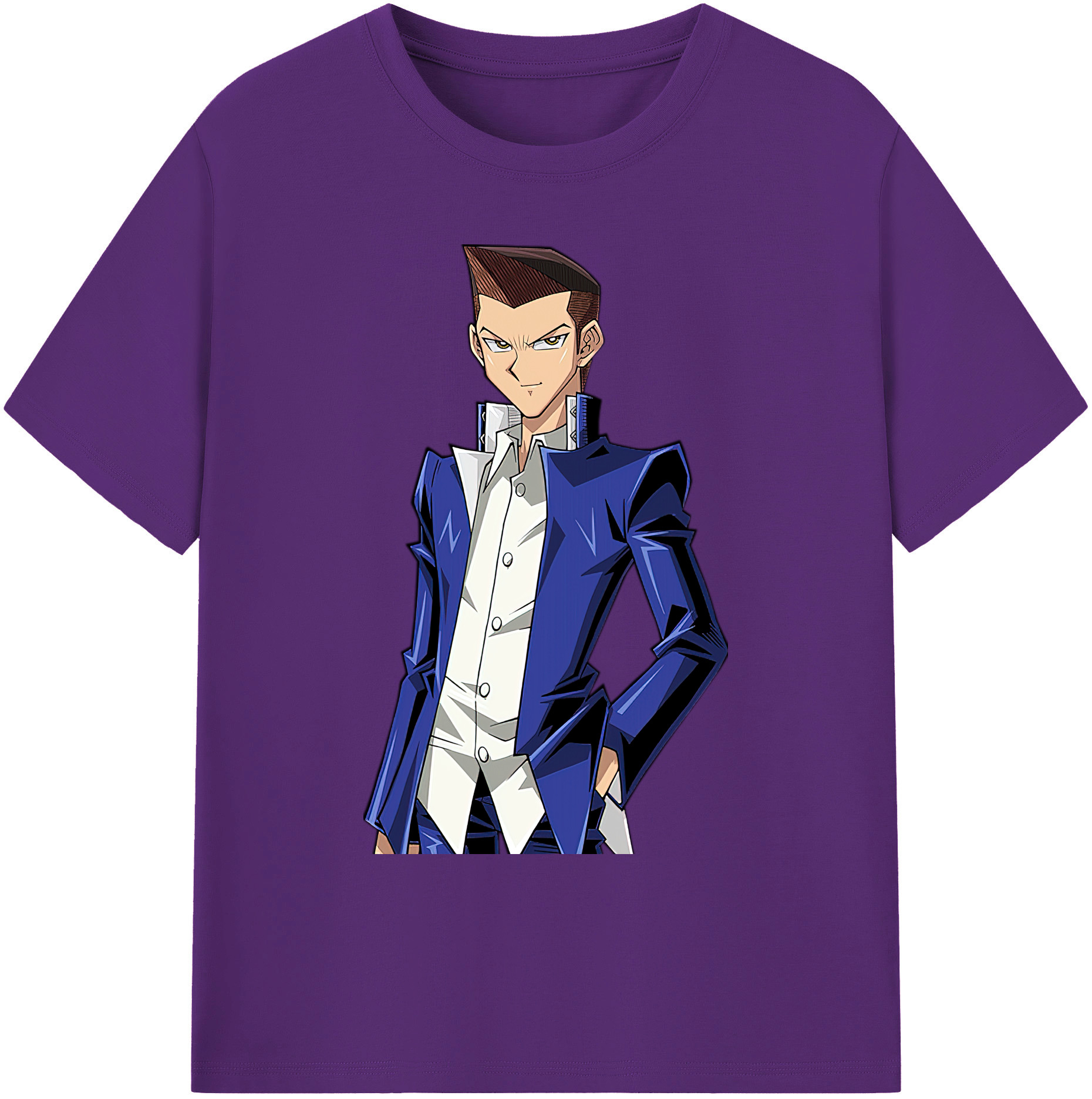 遊☆戯☆王 Yu-Gi-Oh! 綿100％ メンズ半袖Tシャツ｜肌触りやわらか＆通気性