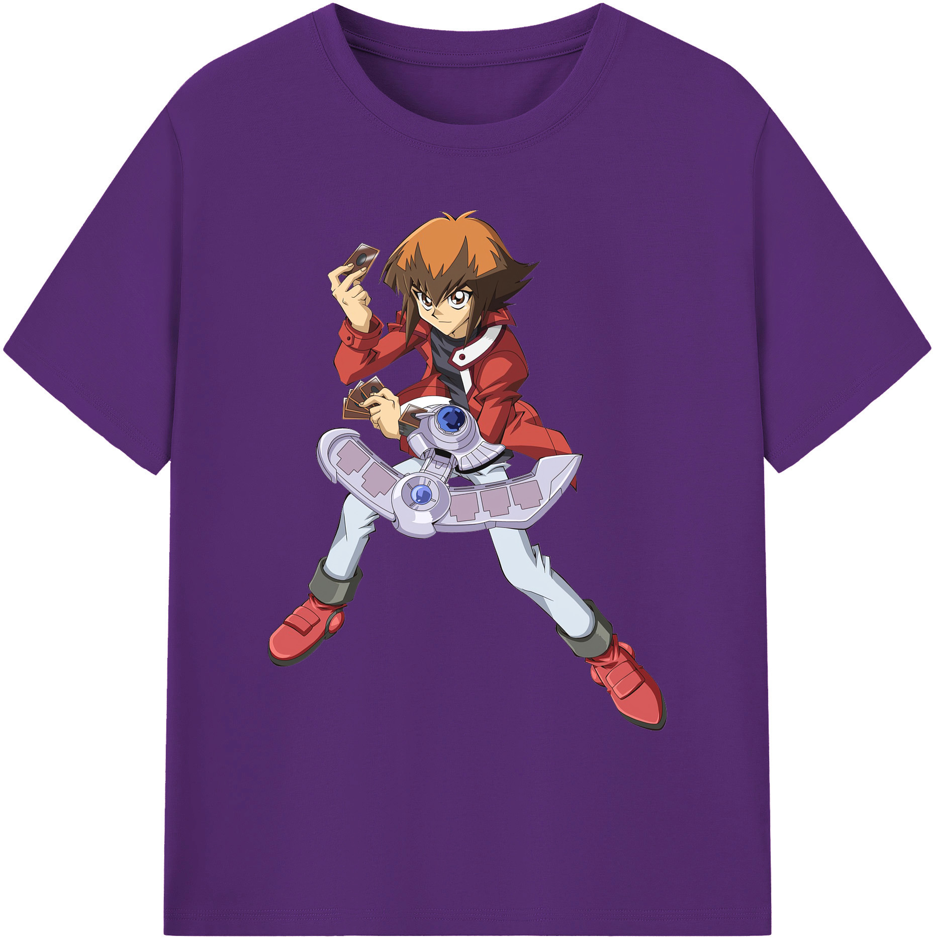 遊☆戯☆王 Yu-Gi-Oh! 綿100％ メンズ半袖Tシャツ｜肌触りやわらか＆通気性