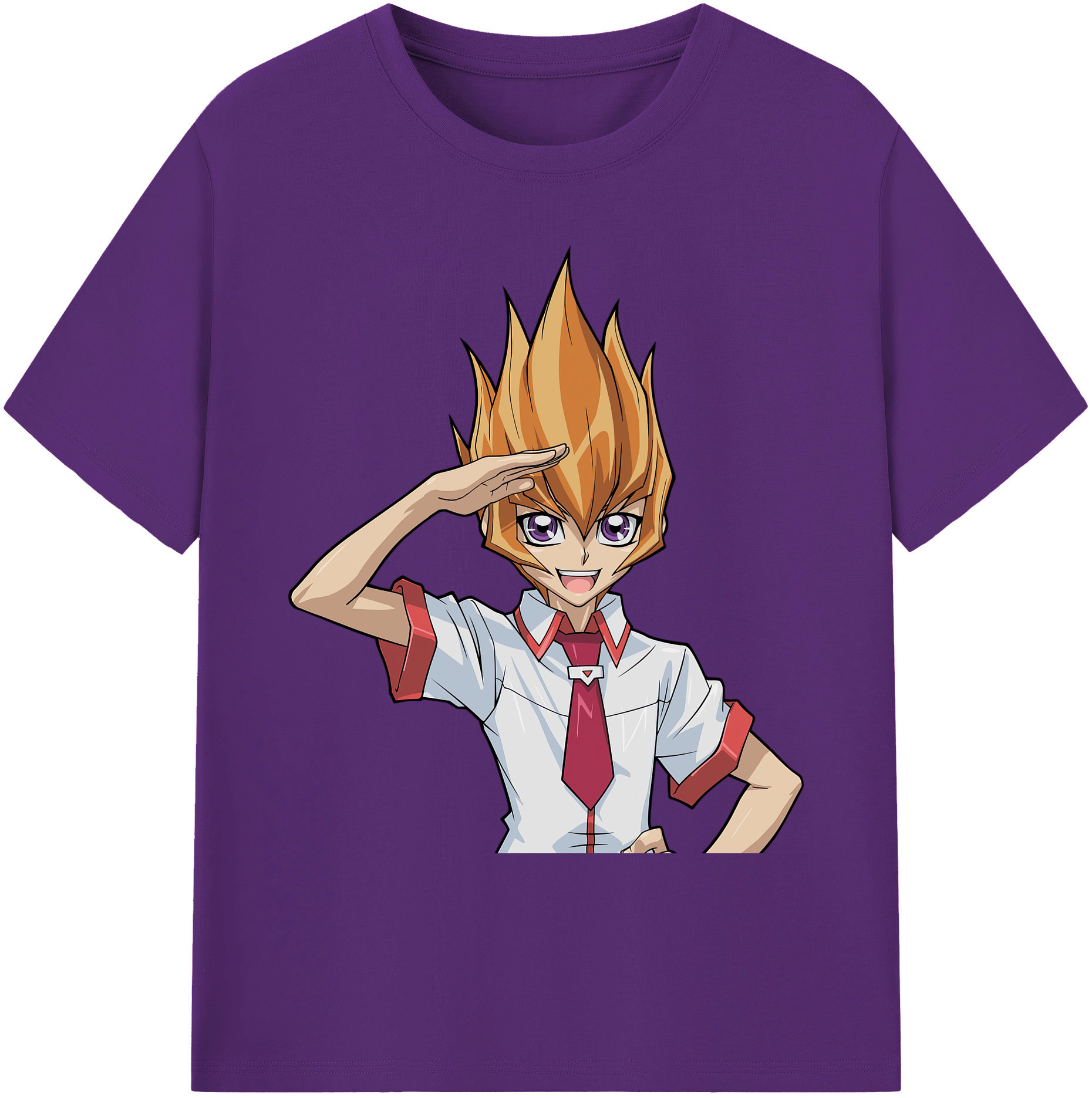 （画像用） 遊☆戯☆王 Yu-Gi-Oh! 綿100％ メンズ半袖Tシャツ｜肌触りやわらか＆通気性