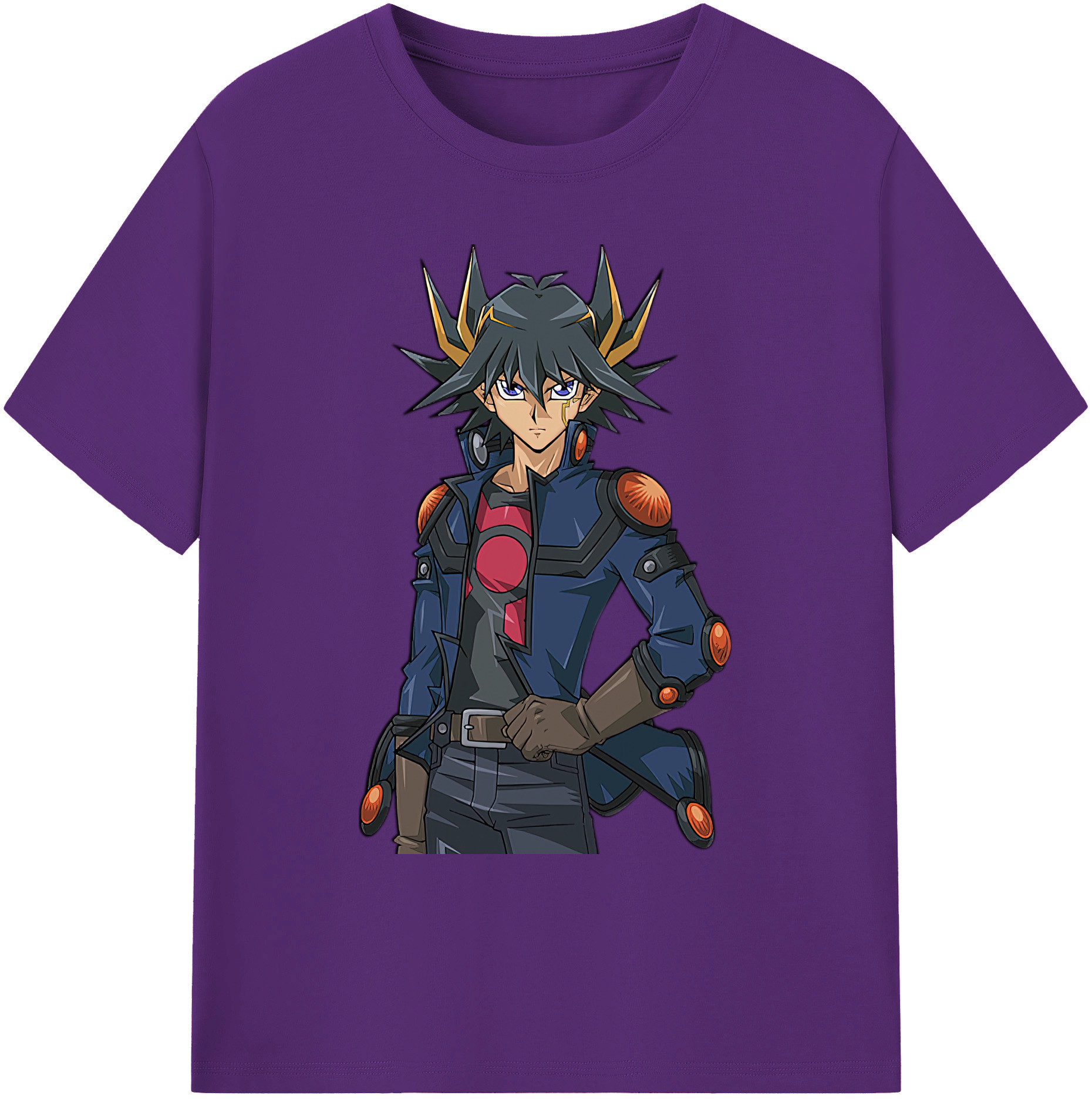 （画像用） 遊☆戯☆王 Yu-Gi-Oh! 綿100％ メンズ半袖Tシャツ｜肌触りやわらか＆通気性