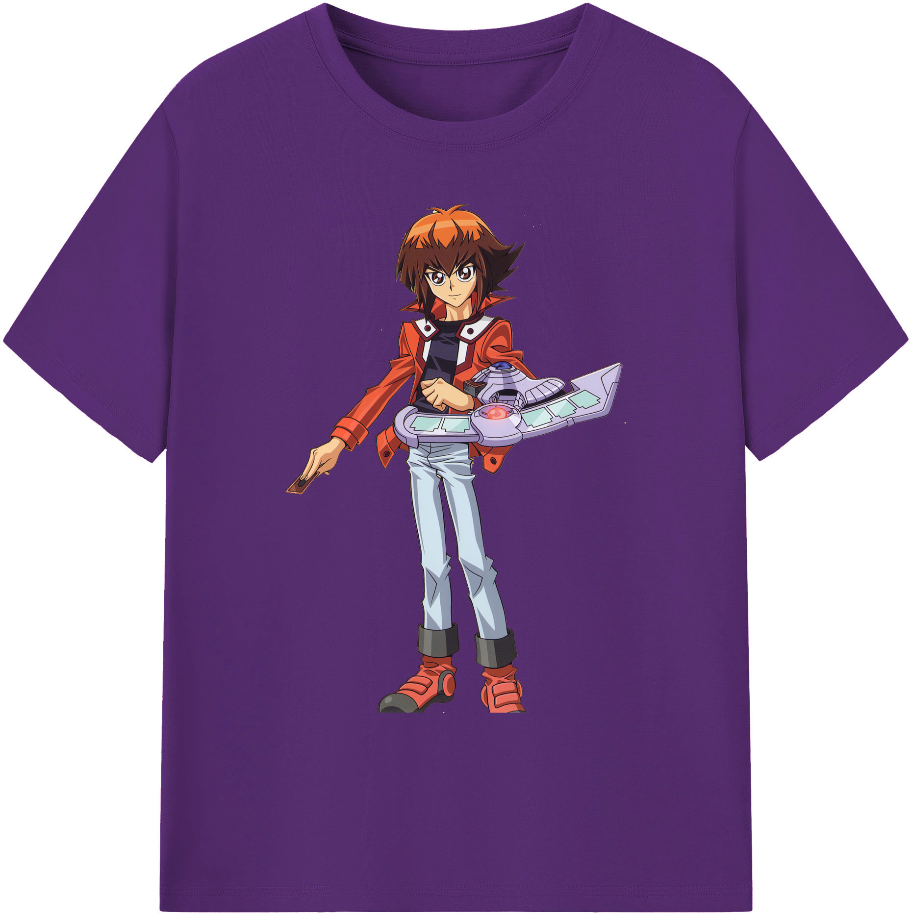 （画像用） 遊☆戯☆王 Yu-Gi-Oh! 綿100％ メンズ半袖Tシャツ｜肌触りやわらか＆通気性
