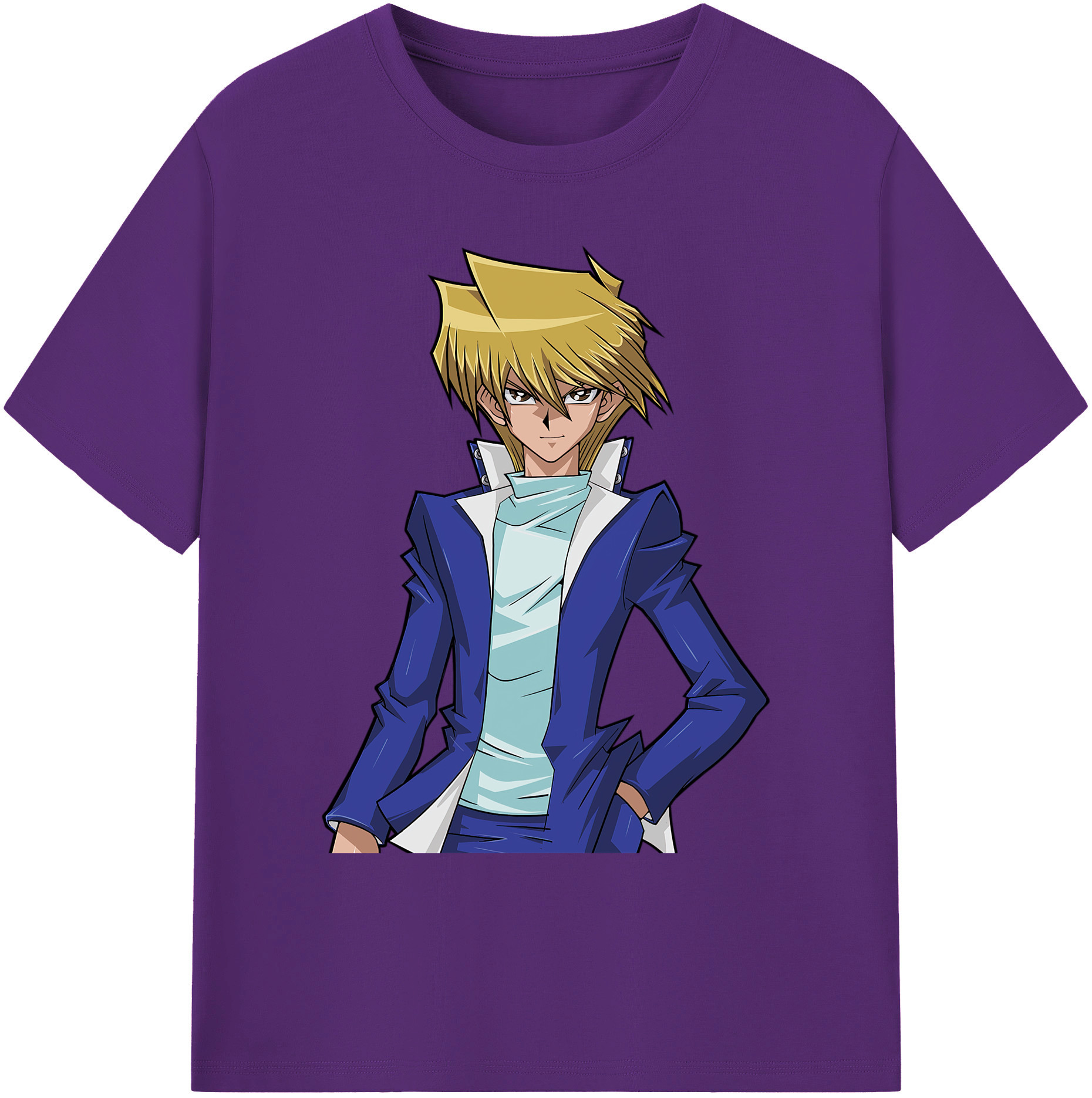 （画像用） 遊☆戯☆王 Yu-Gi-Oh! 綿100％ メンズ半袖Tシャツ｜肌触りやわらか＆通気性