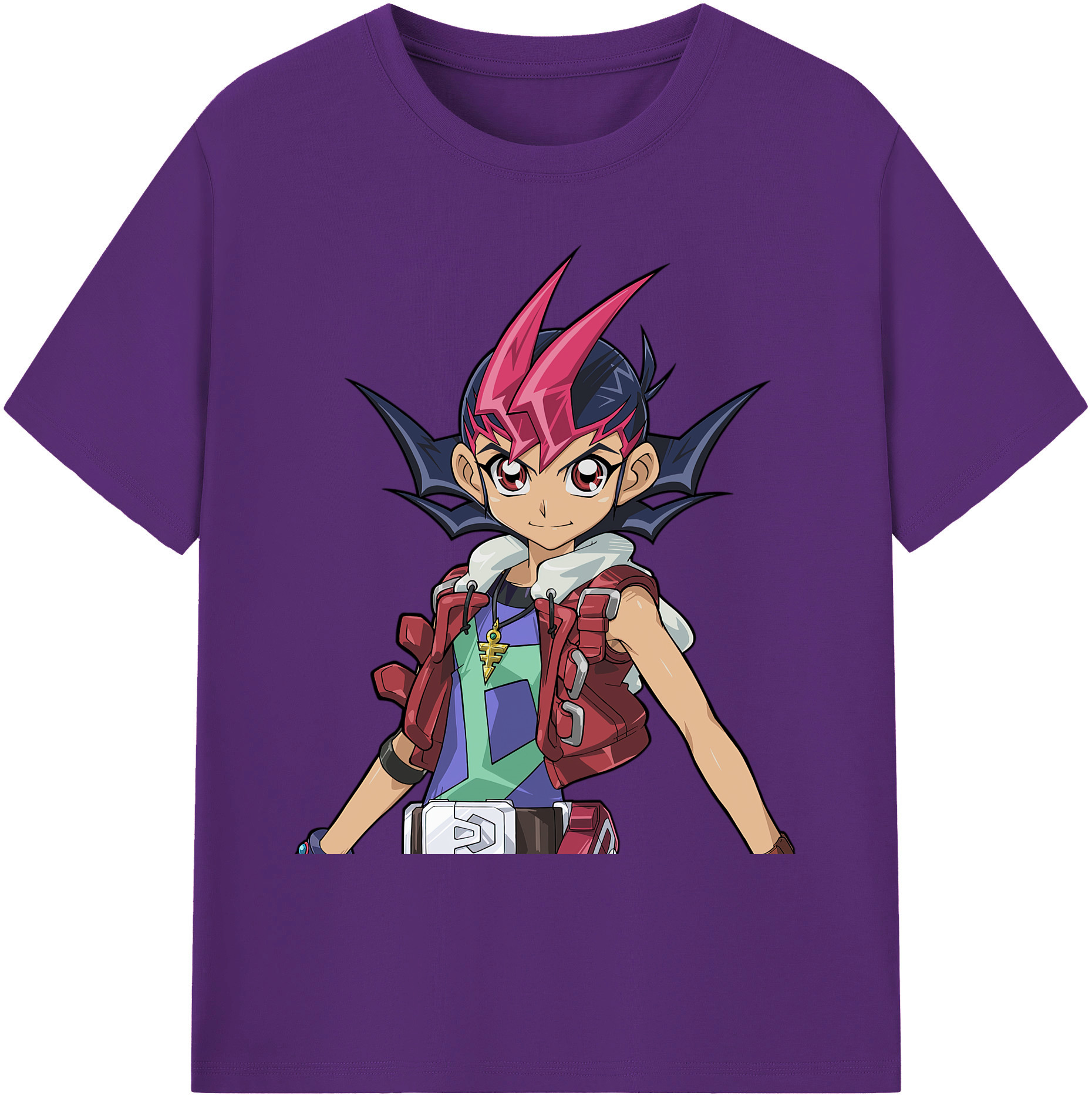 （画像用） 遊☆戯☆王 Yu-Gi-Oh! 綿100％ メンズ半袖Tシャツ｜肌触りやわらか＆通気性