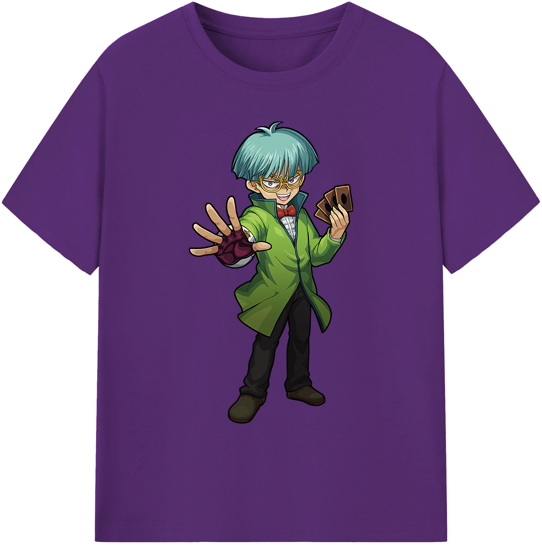 （画像用） 遊☆戯☆王 Yu-Gi-Oh! 綿100％ メンズ半袖Tシャツ｜肌触りやわらか＆通気性