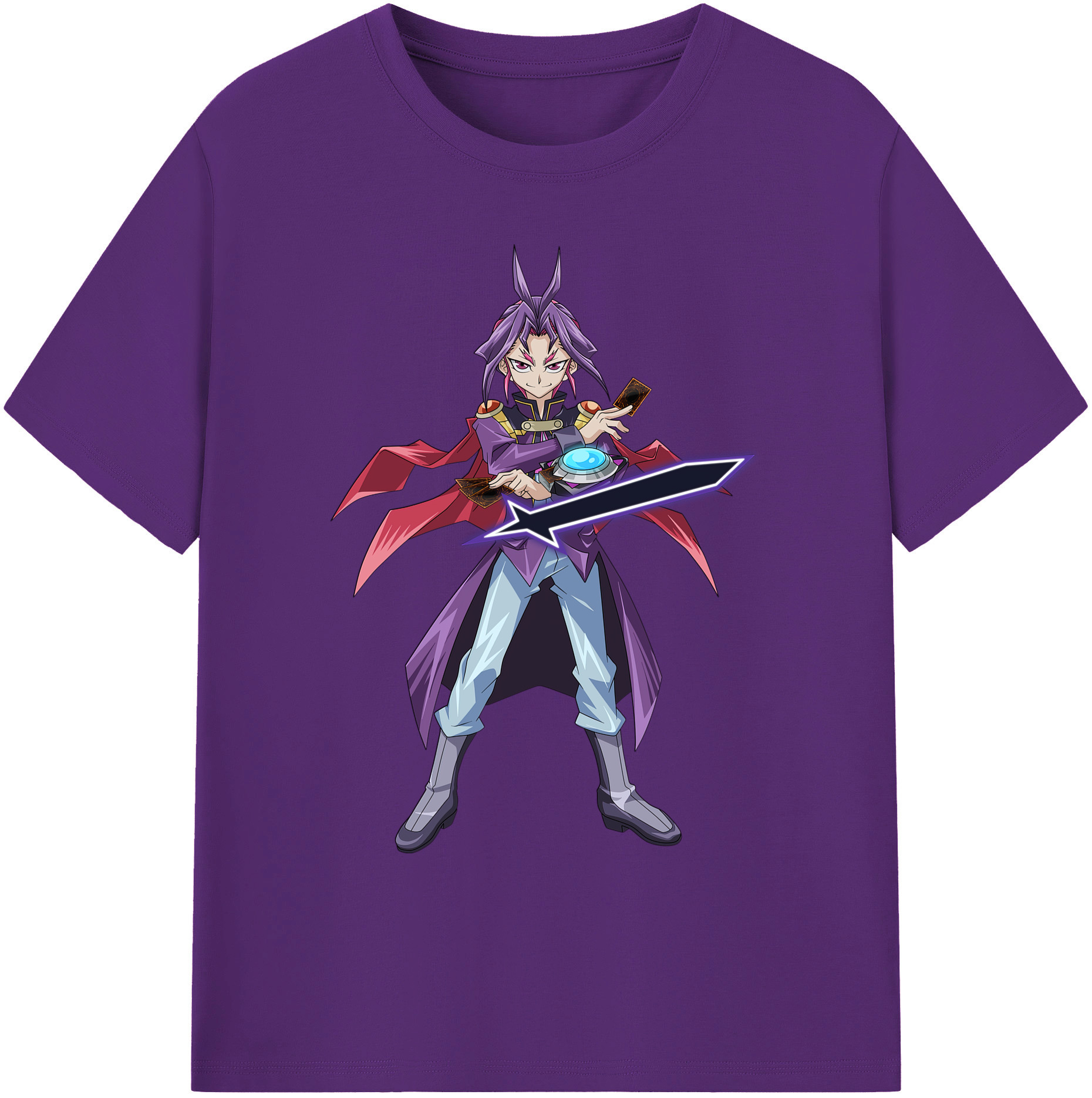 （画像用） 遊☆戯☆王 Yu-Gi-Oh! 綿100％ メンズ半袖Tシャツ｜肌触りやわらか＆通気性