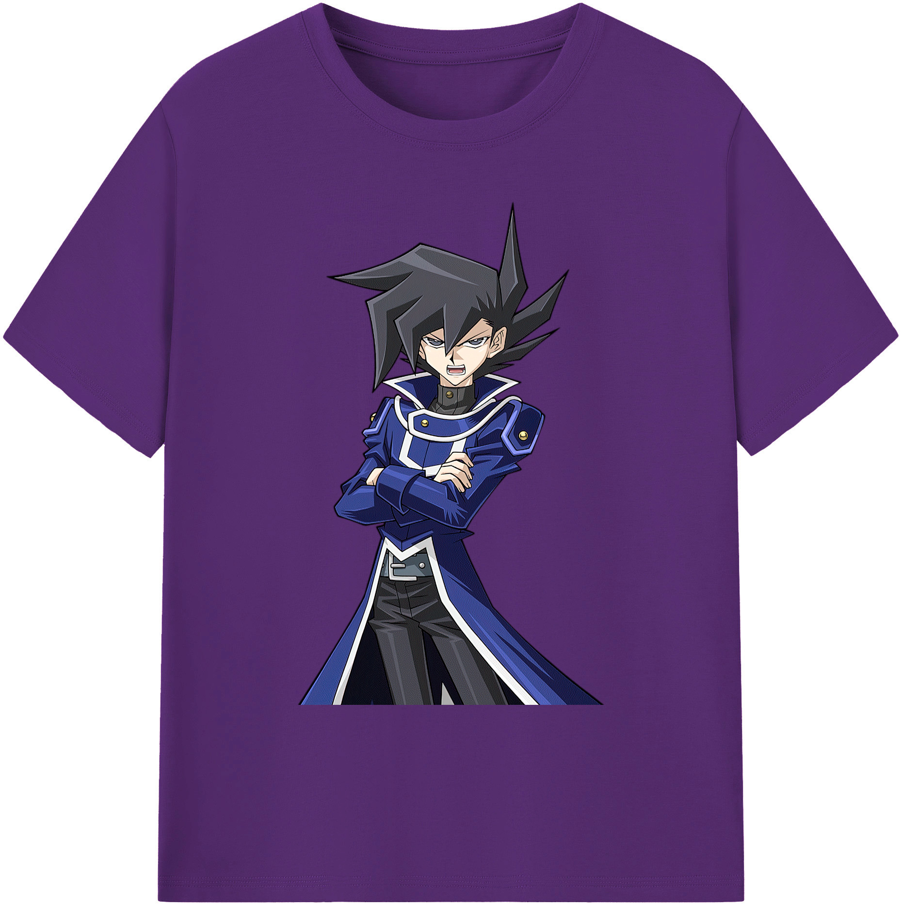 （画像用） 遊☆戯☆王 Yu-Gi-Oh! 綿100％ メンズ半袖Tシャツ｜肌触りやわらか＆通気性