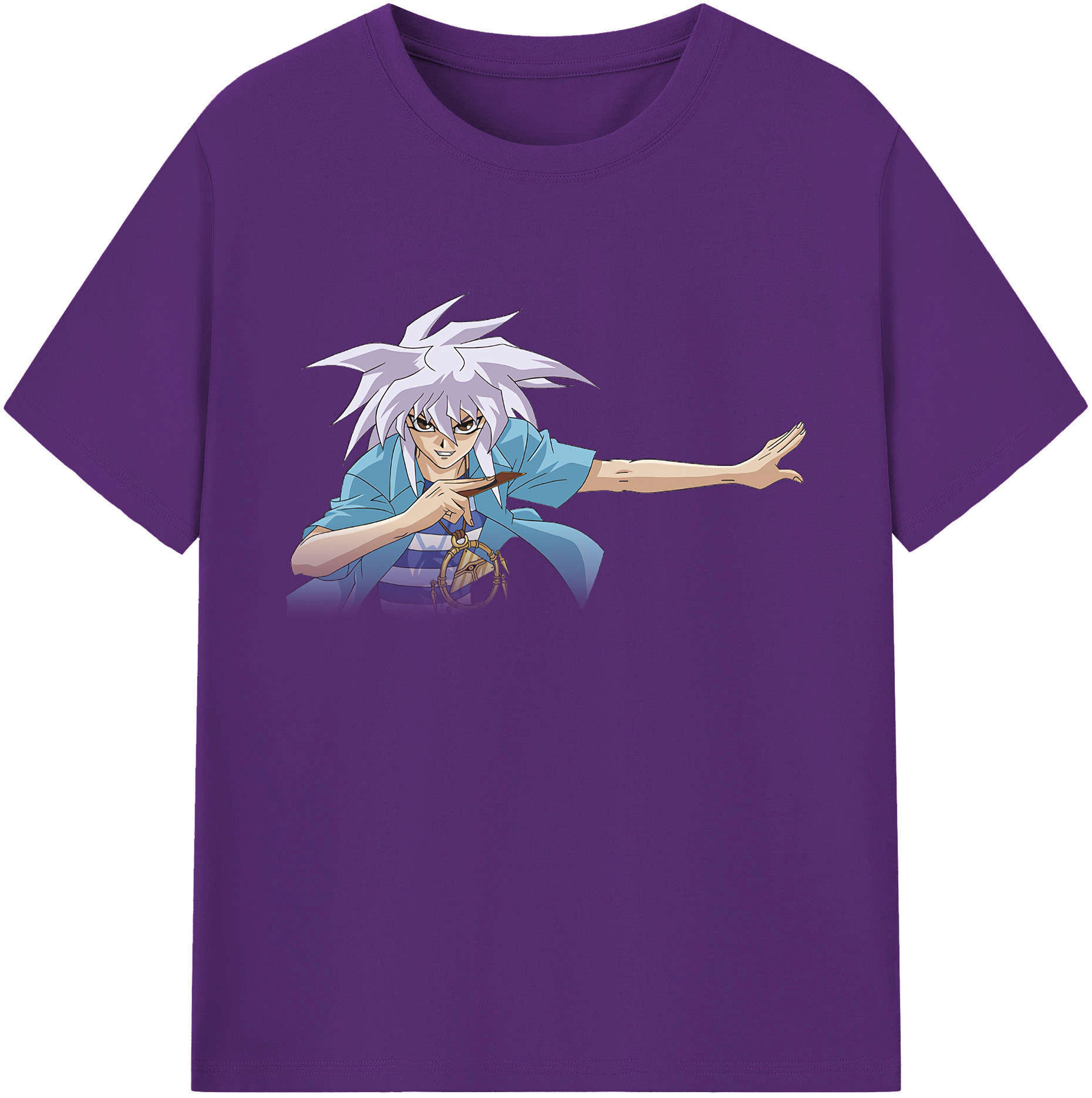（画像用） 遊☆戯☆王 Yu-Gi-Oh! 綿100％ メンズ半袖Tシャツ｜肌触りやわらか＆通気性