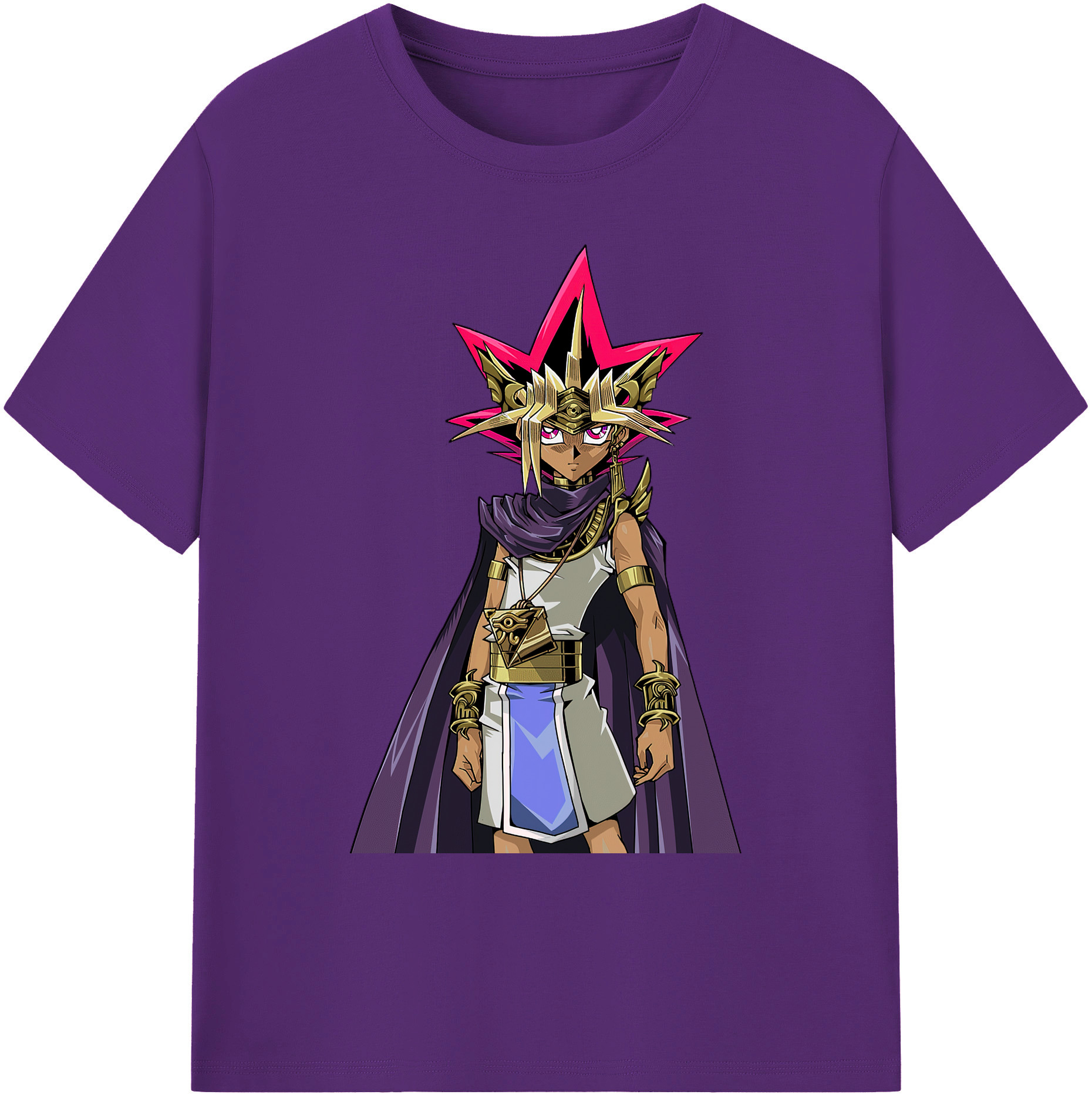 （画像用） 遊☆戯☆王 Yu-Gi-Oh! 綿100％ メンズ半袖Tシャツ｜肌触りやわらか＆通気性