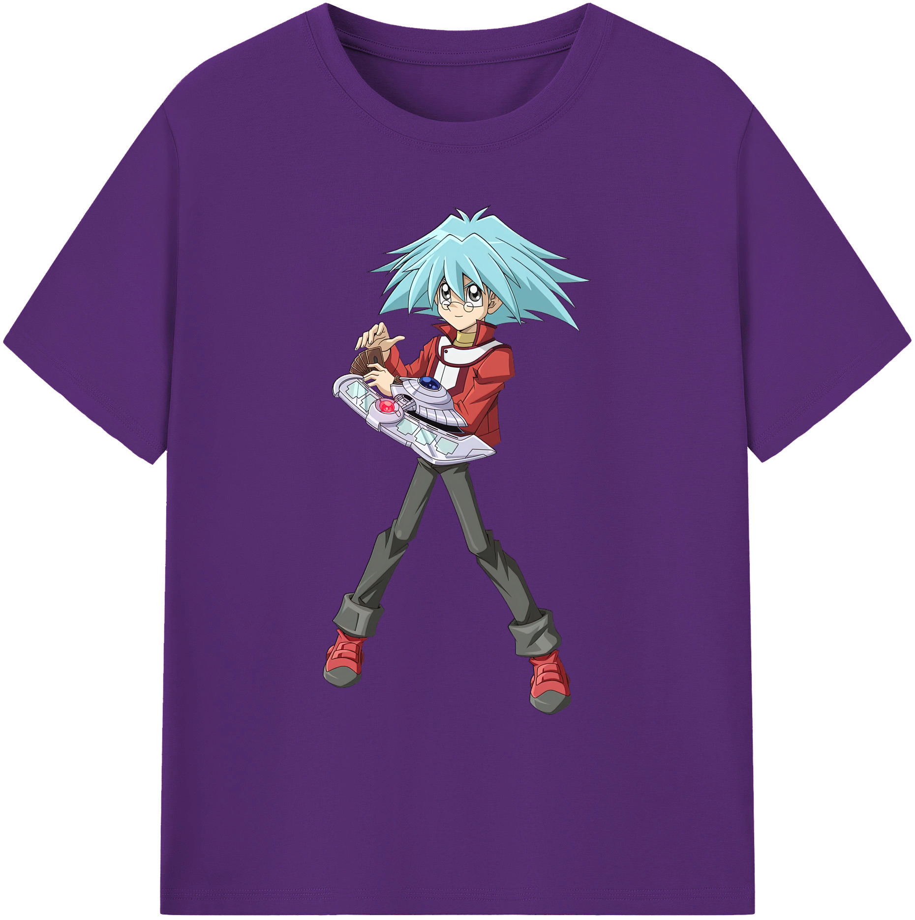 （画像用） 遊☆戯☆王 Yu-Gi-Oh! 綿100％ メンズ半袖Tシャツ｜肌触りやわらか＆通気性