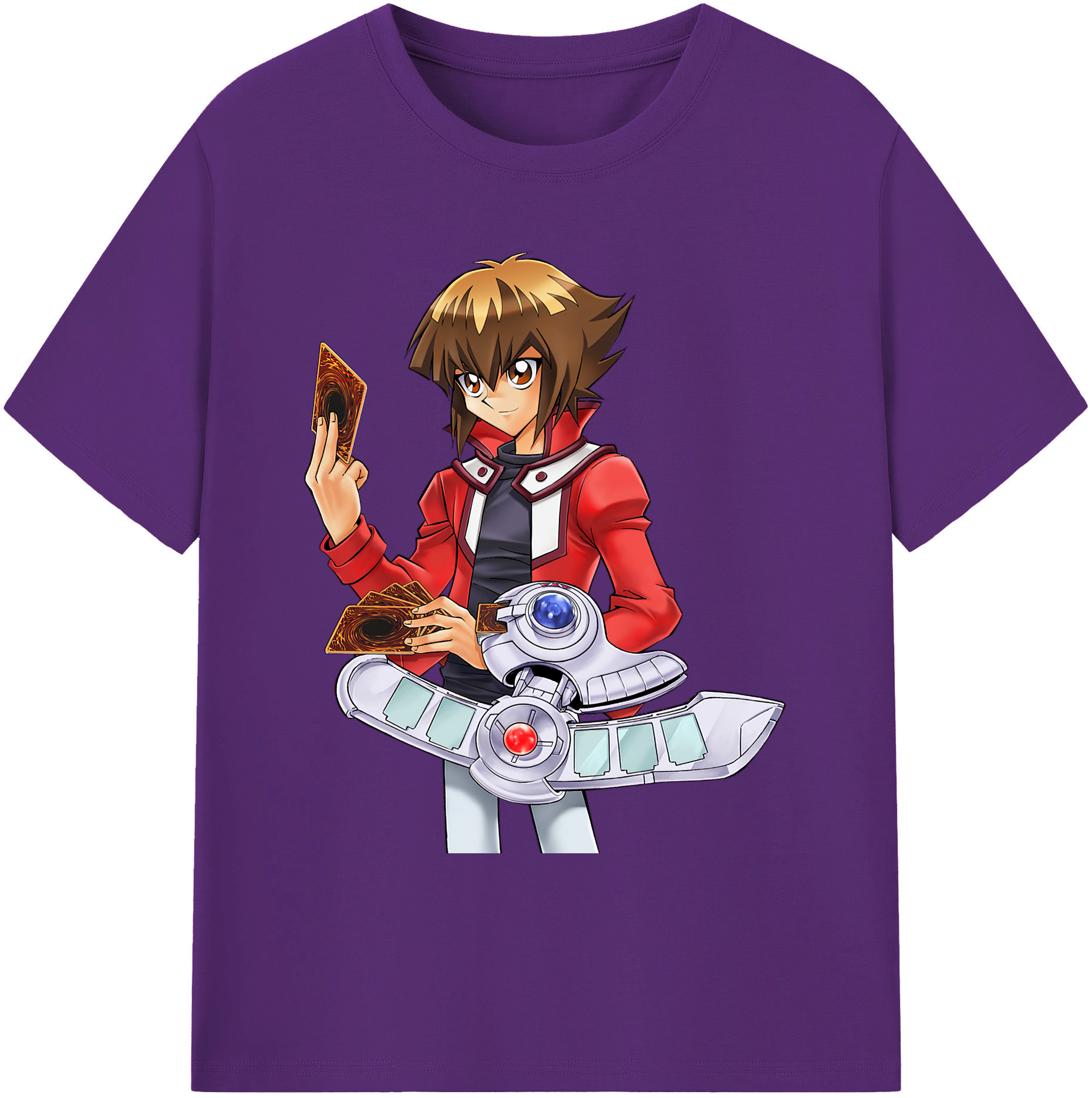 （画像用） 遊☆戯☆王 Yu-Gi-Oh! 綿100％ メンズ半袖Tシャツ｜肌触りやわらか＆通気性