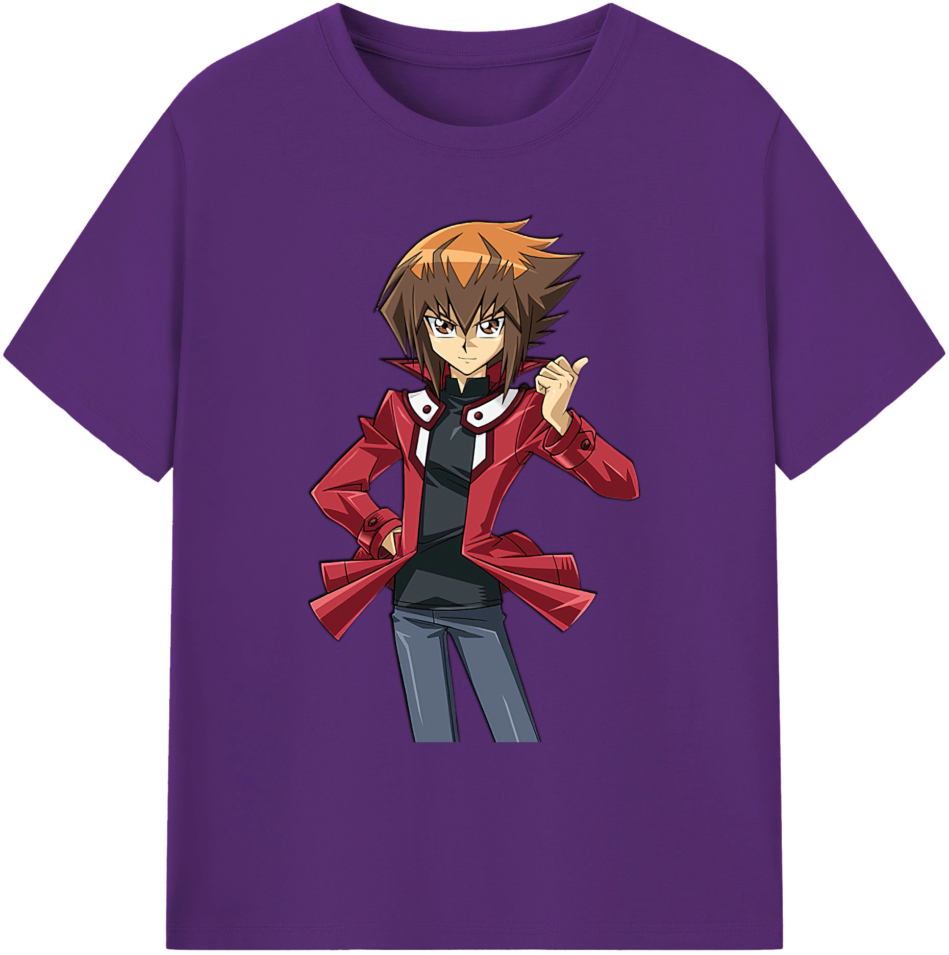 （画像用） 遊☆戯☆王 Yu-Gi-Oh! 綿100％ メンズ半袖Tシャツ｜肌触りやわらか＆通気性