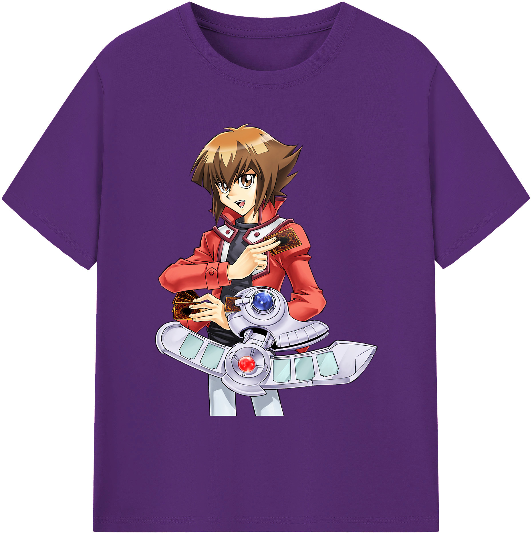 （画像用） 遊☆戯☆王 Yu-Gi-Oh! 綿100％ メンズ半袖Tシャツ｜肌触りやわらか＆通気性