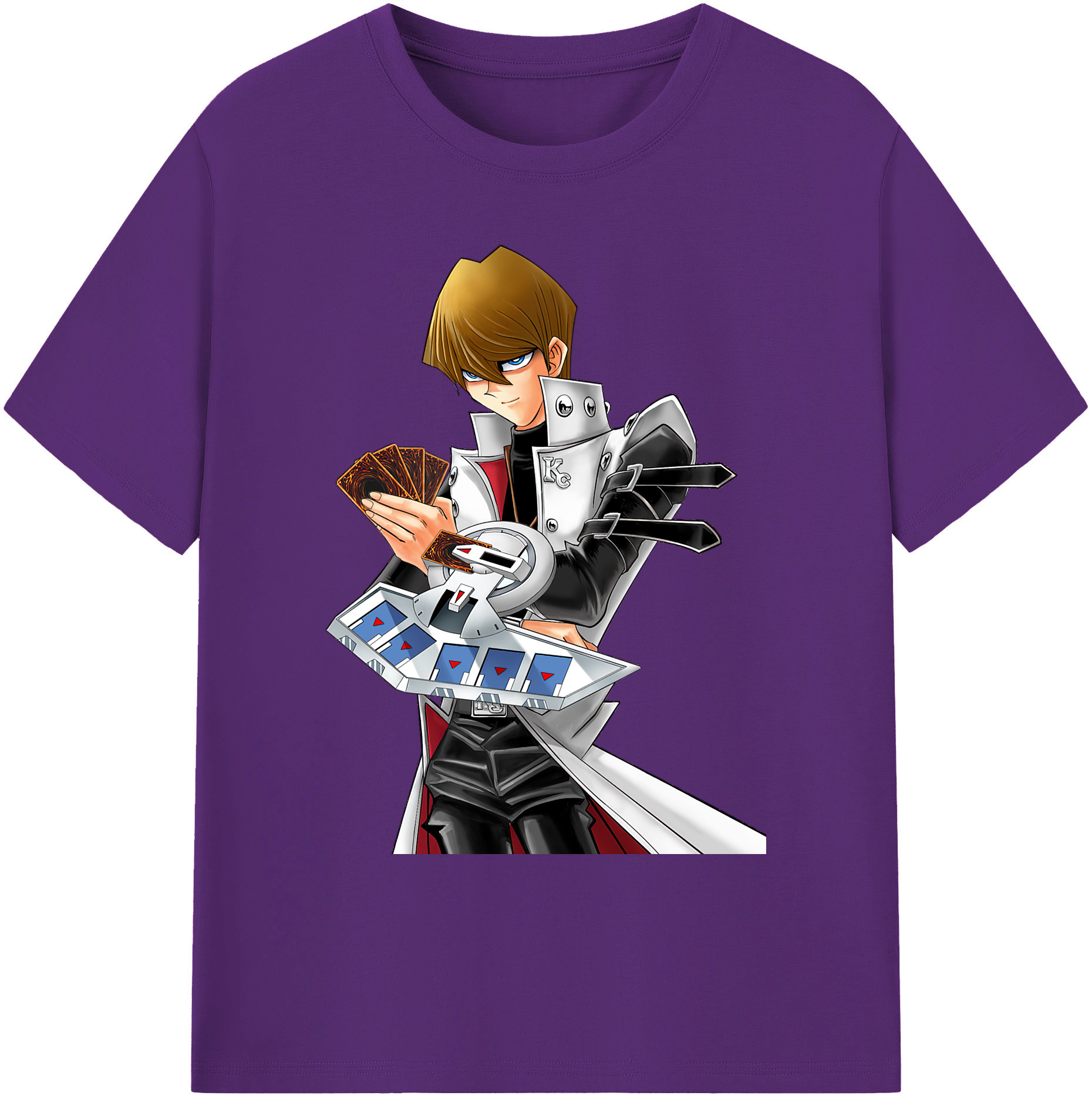 （画像用） 遊☆戯☆王 Yu-Gi-Oh! 綿100％ メンズ半袖Tシャツ｜肌触りやわらか＆通気性
