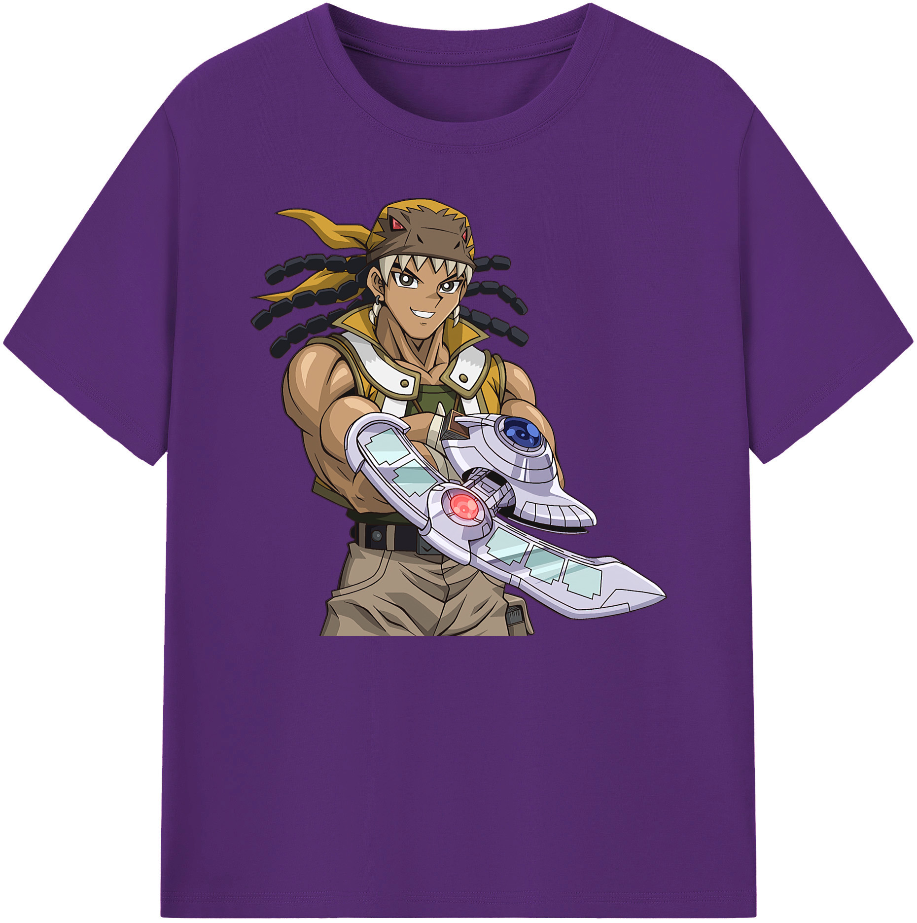 （画像用） 遊☆戯☆王 Yu-Gi-Oh! 綿100％ メンズ半袖Tシャツ｜肌触りやわらか＆通気性