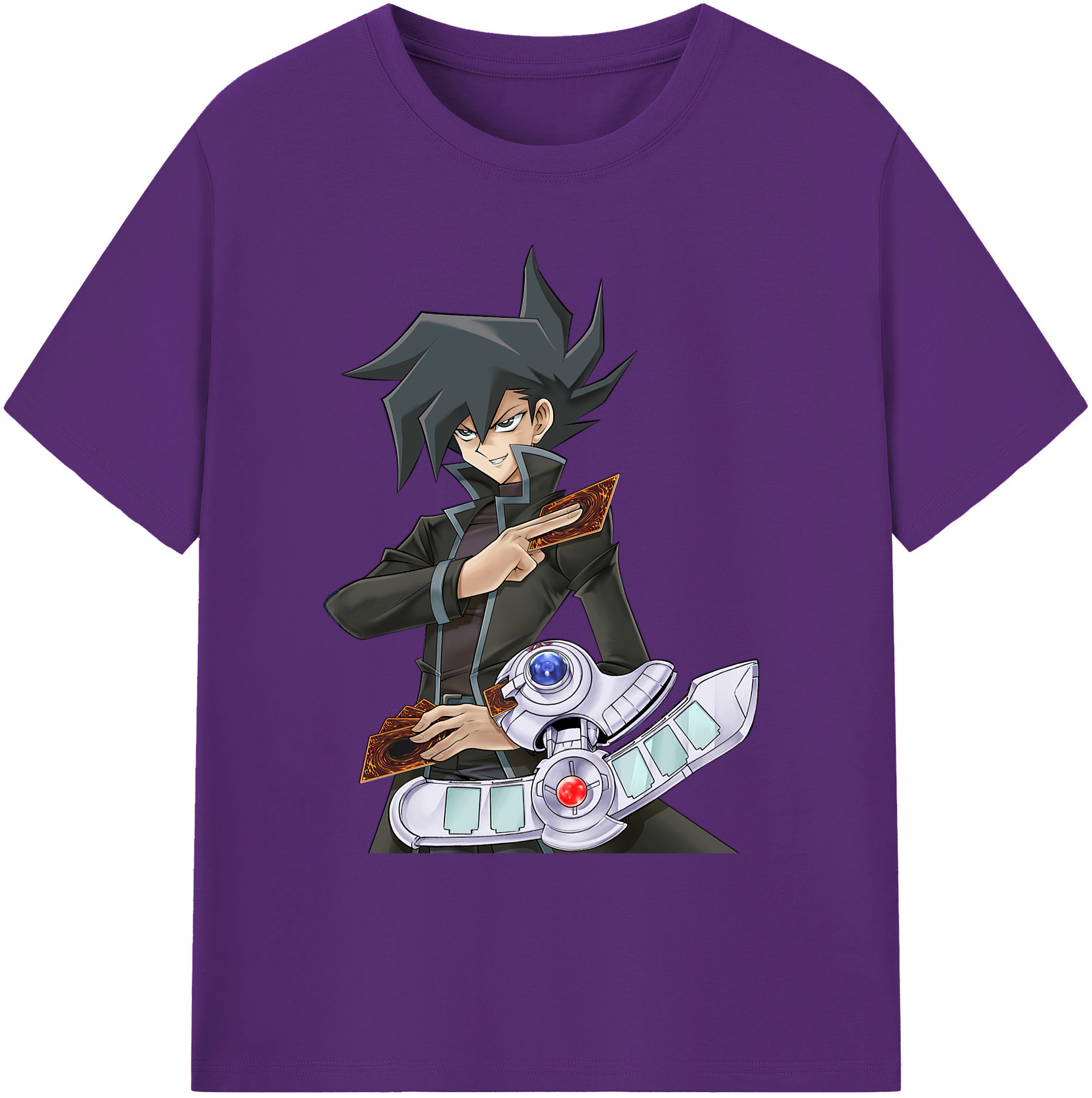 （画像用） 遊☆戯☆王 Yu-Gi-Oh! 綿100％ メンズ半袖Tシャツ｜肌触りやわらか＆通気性