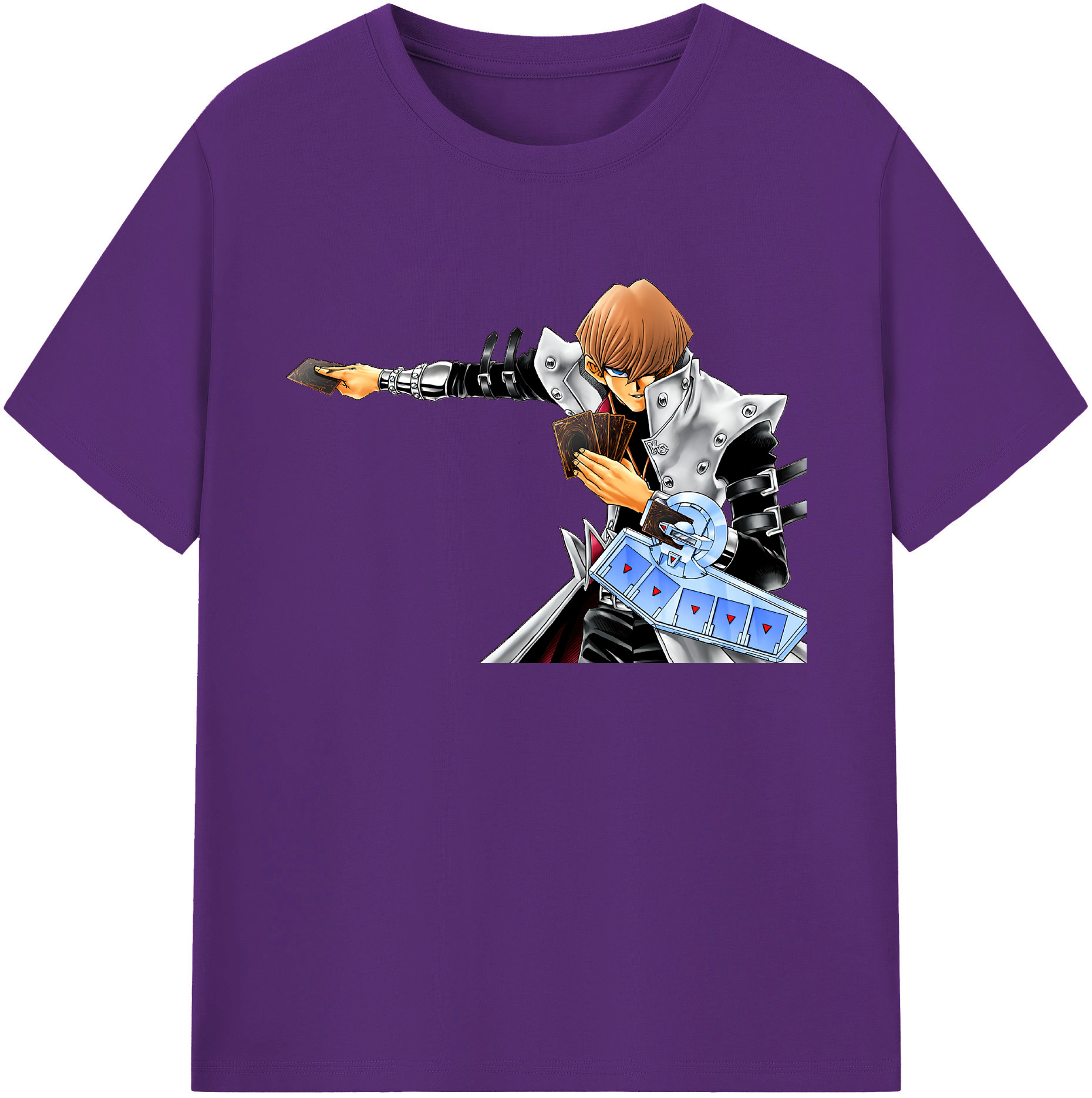 （画像用） 遊☆戯☆王 Yu-Gi-Oh! 綿100％ メンズ半袖Tシャツ｜肌触りやわらか＆通気性