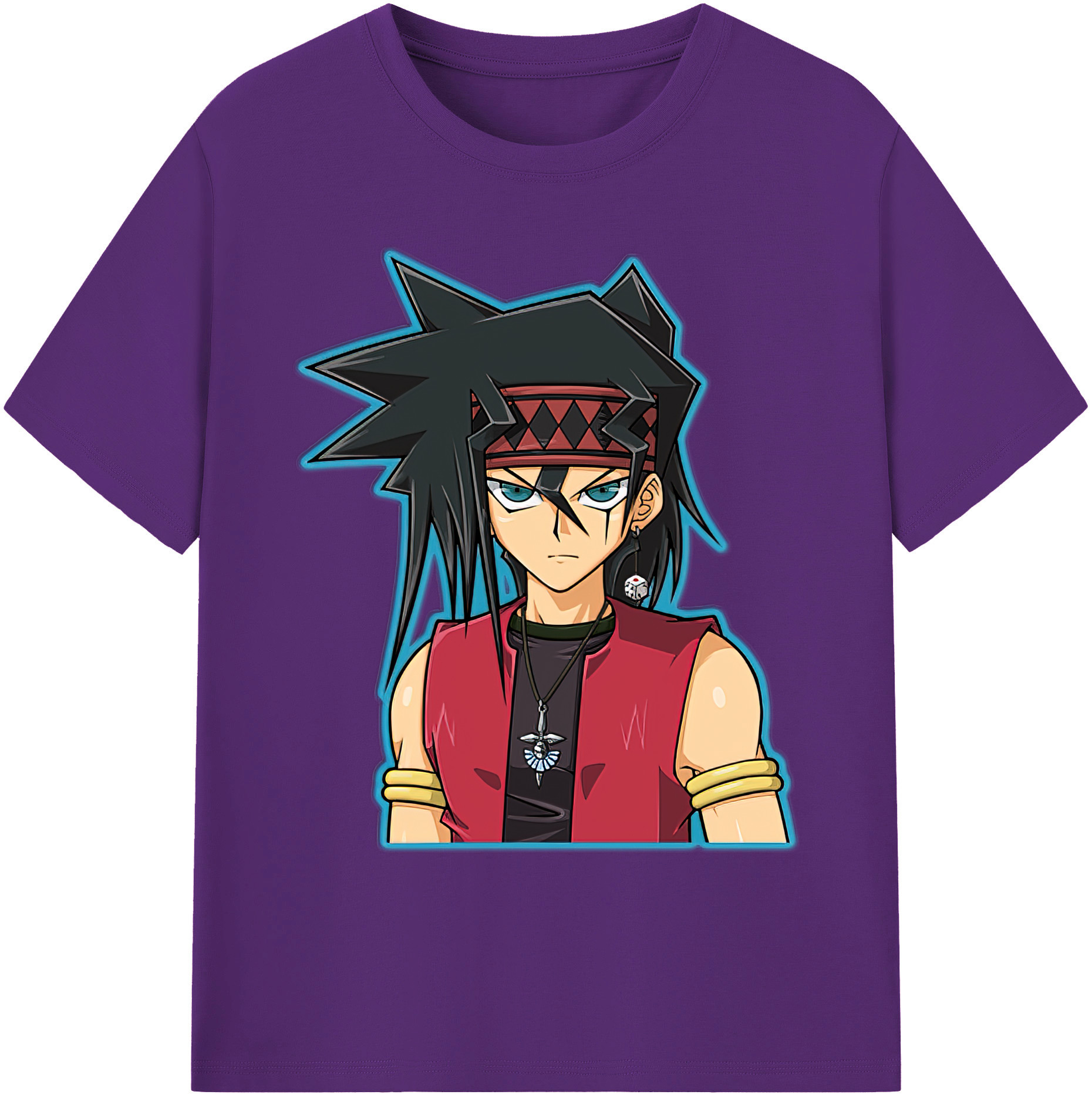 （画像用） 遊☆戯☆王 Yu-Gi-Oh! 綿100％ メンズ半袖Tシャツ｜肌触りやわらか＆通気性