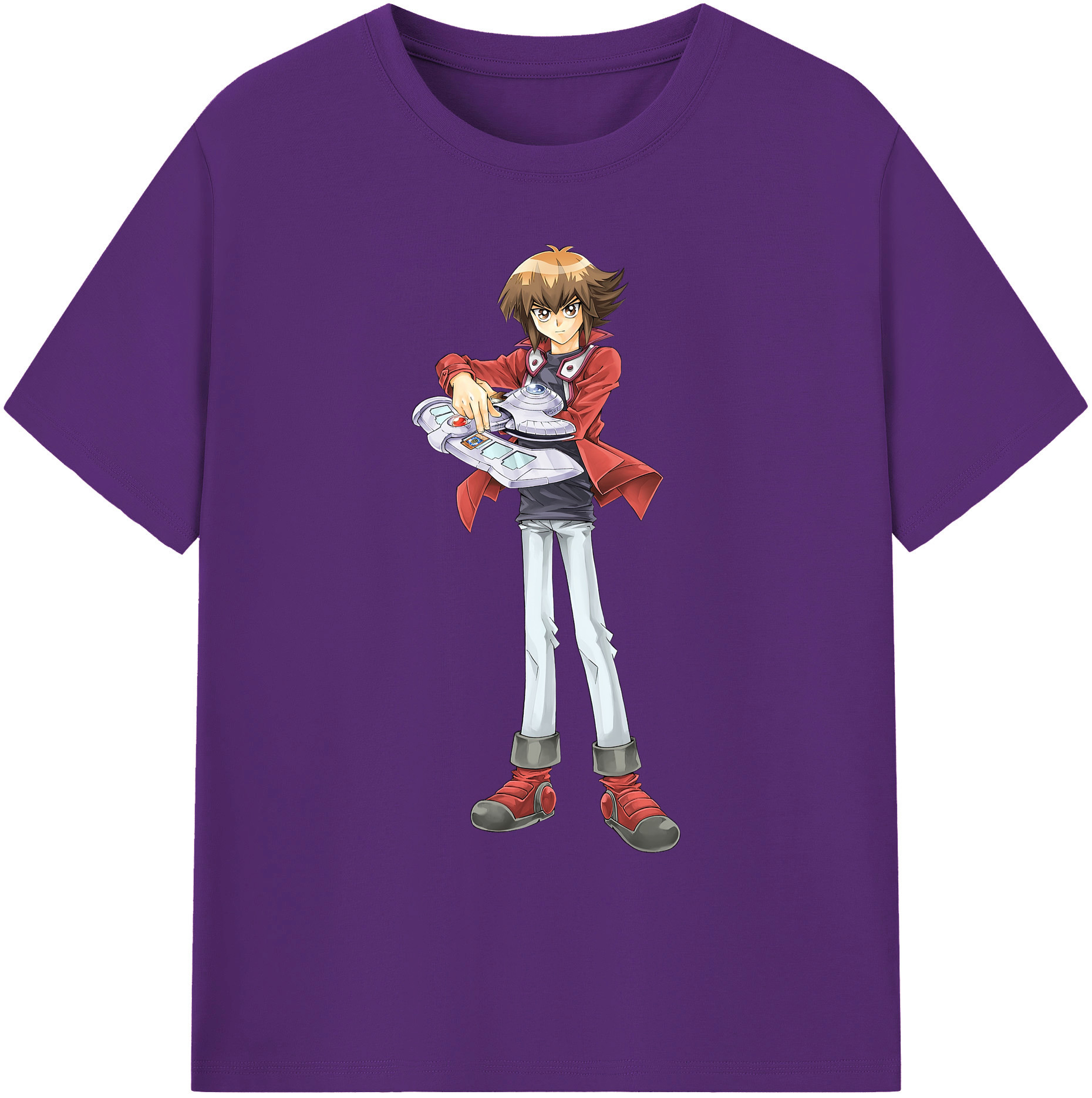 （画像用） 遊☆戯☆王 Yu-Gi-Oh! 綿100％ メンズ半袖Tシャツ｜肌触りやわらか＆通気性