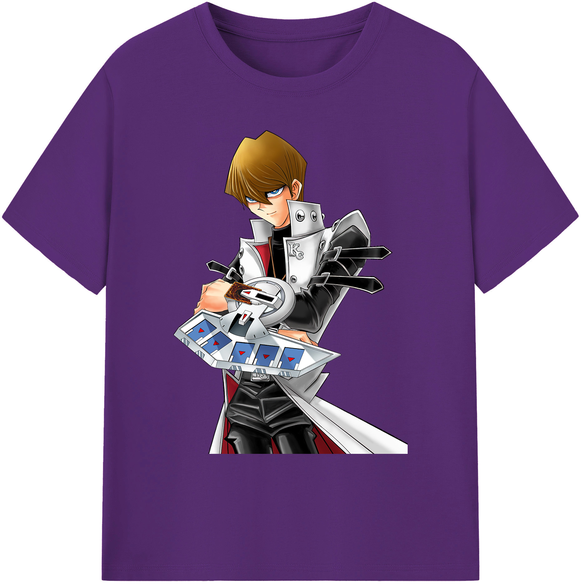 （画像用） 遊☆戯☆王 Yu-Gi-Oh! 綿100％ メンズ半袖Tシャツ｜肌触りやわらか＆通気性