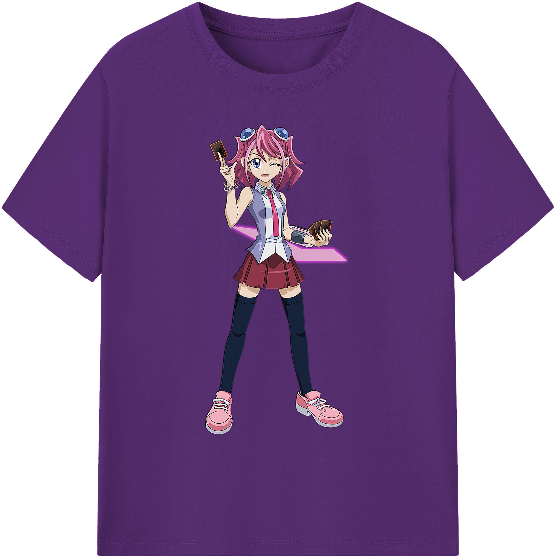 （画像用） 遊☆戯☆王 Yu-Gi-Oh! 綿100％ メンズ半袖Tシャツ｜肌触りやわらか＆通気性