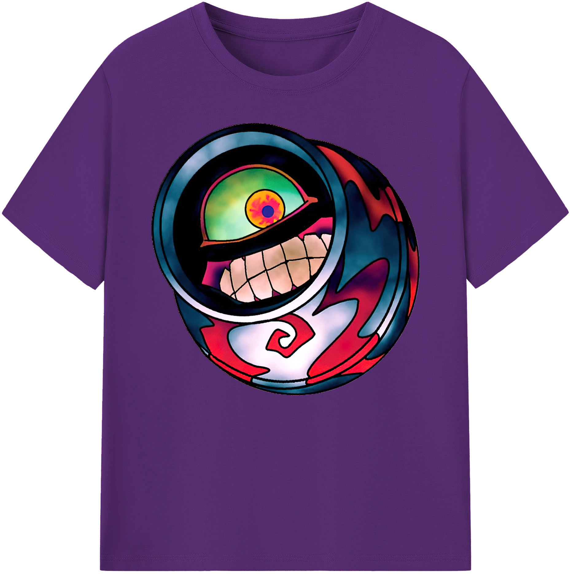 （画像用） 遊☆戯☆王 Yu-Gi-Oh! 綿100％ メンズ半袖Tシャツ｜肌触りやわらか＆通気性